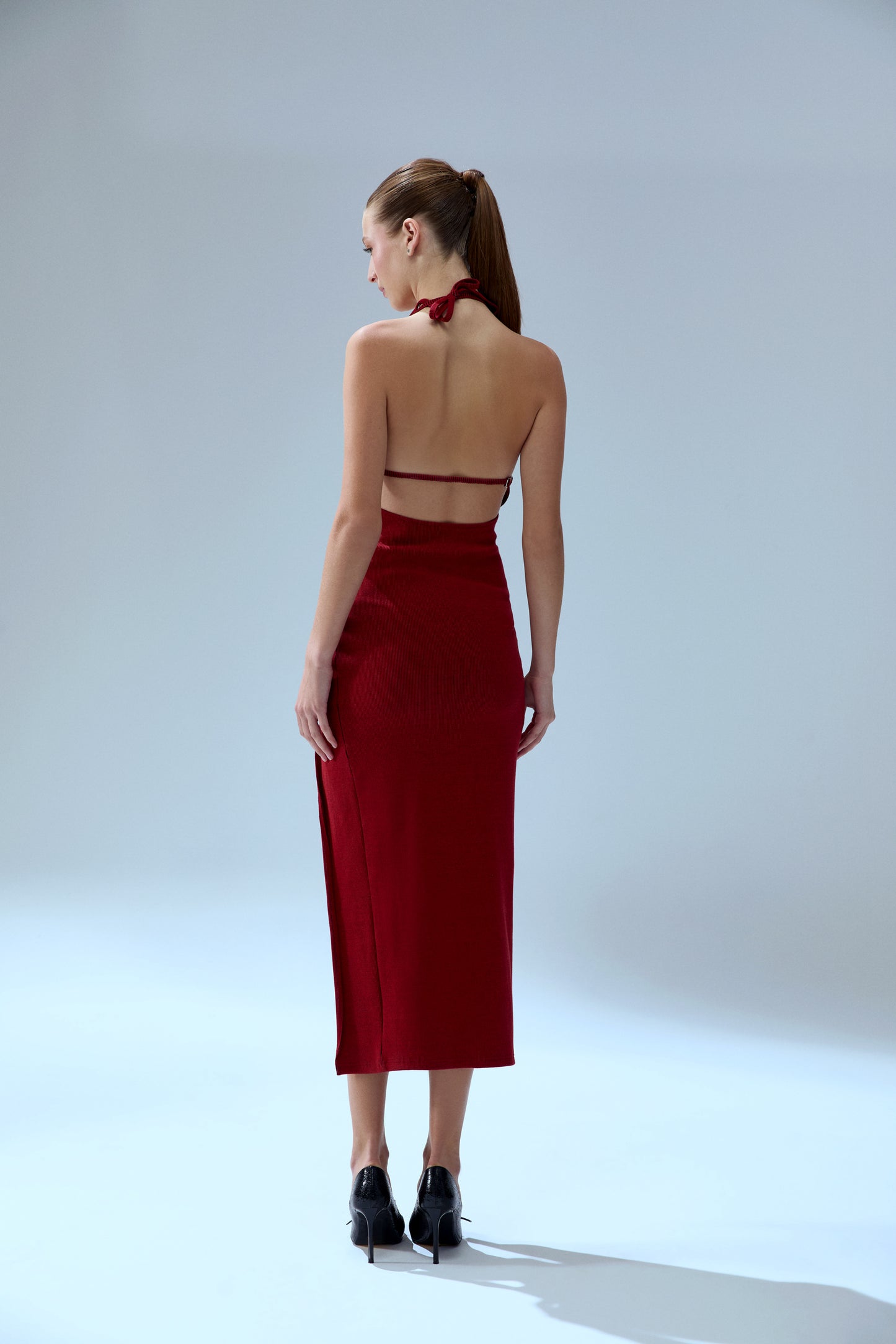 Your *itch İki Tonlu Ribana Elbise