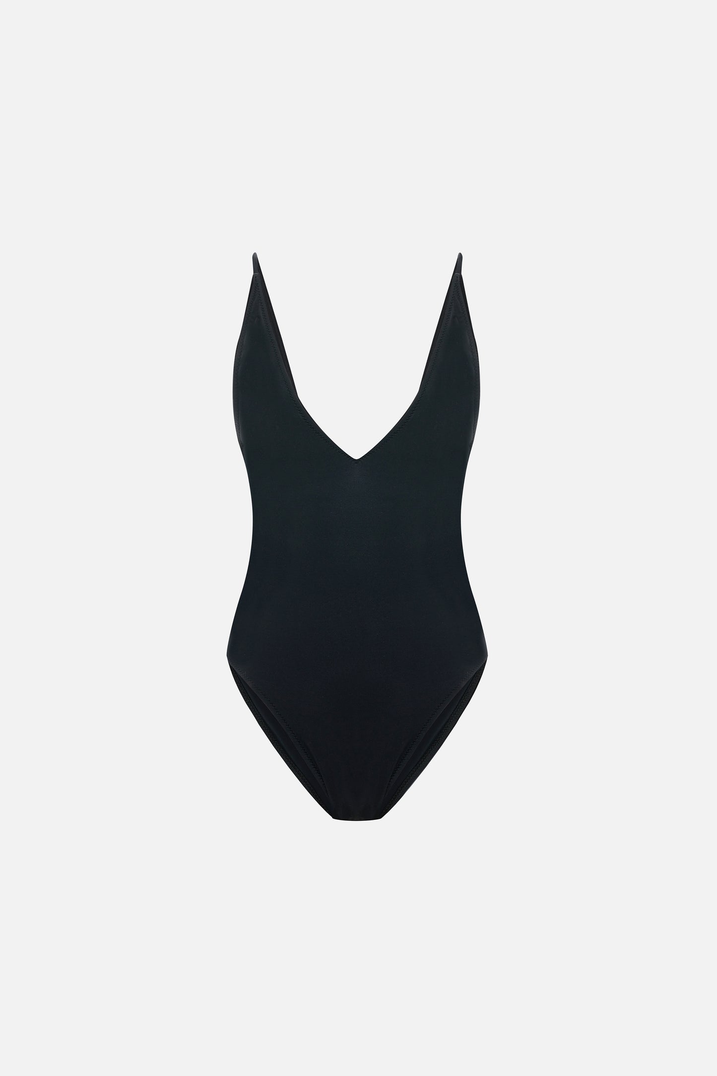 Solar Reflections Low Back V-Neck Swimsuit