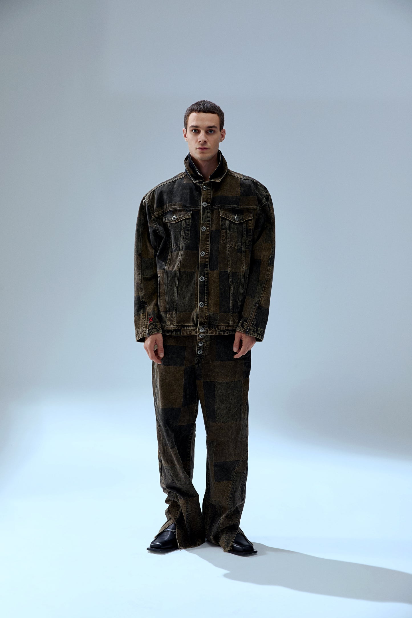 Your *itch Renk Bloklu Denim Pantolon