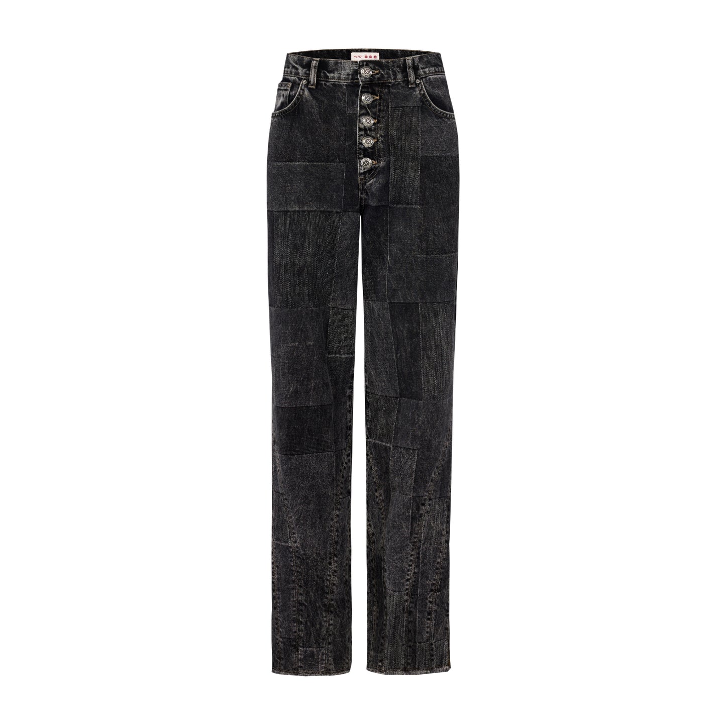 Your *itch Renk Bloklu Denim Pantolon