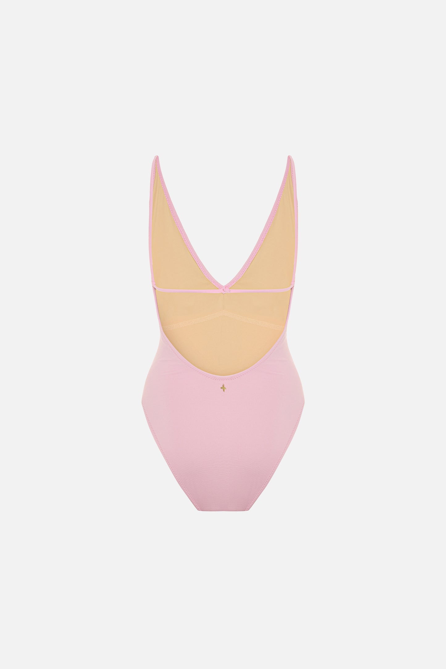 Solar Reflections Low Back V-Neck Swimsuit