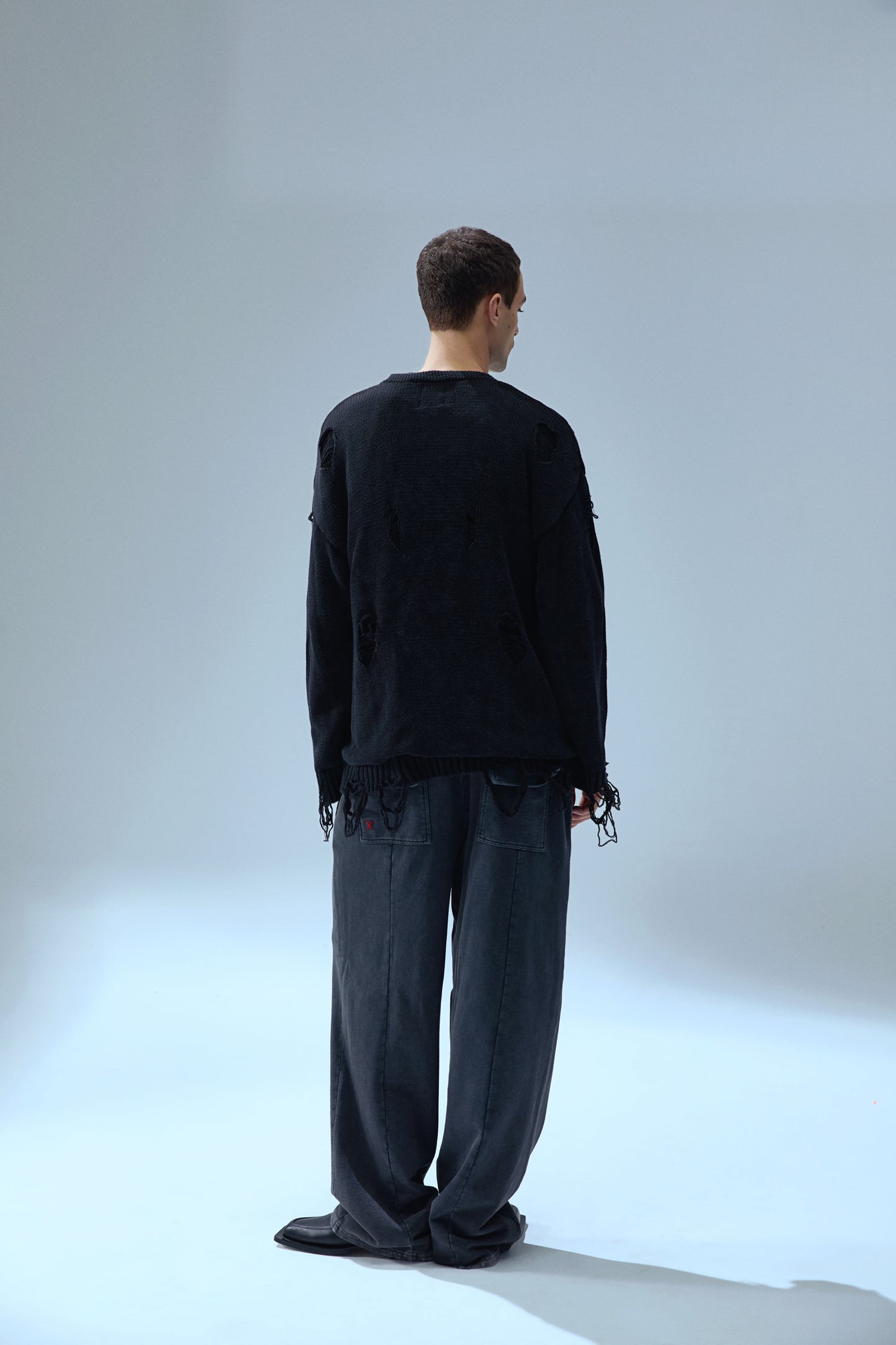 Your *itch Yırtık Görünümlü Triko Hırka