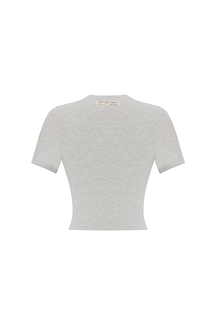 Day to Night in LA Slim Fit Kısa Tişört