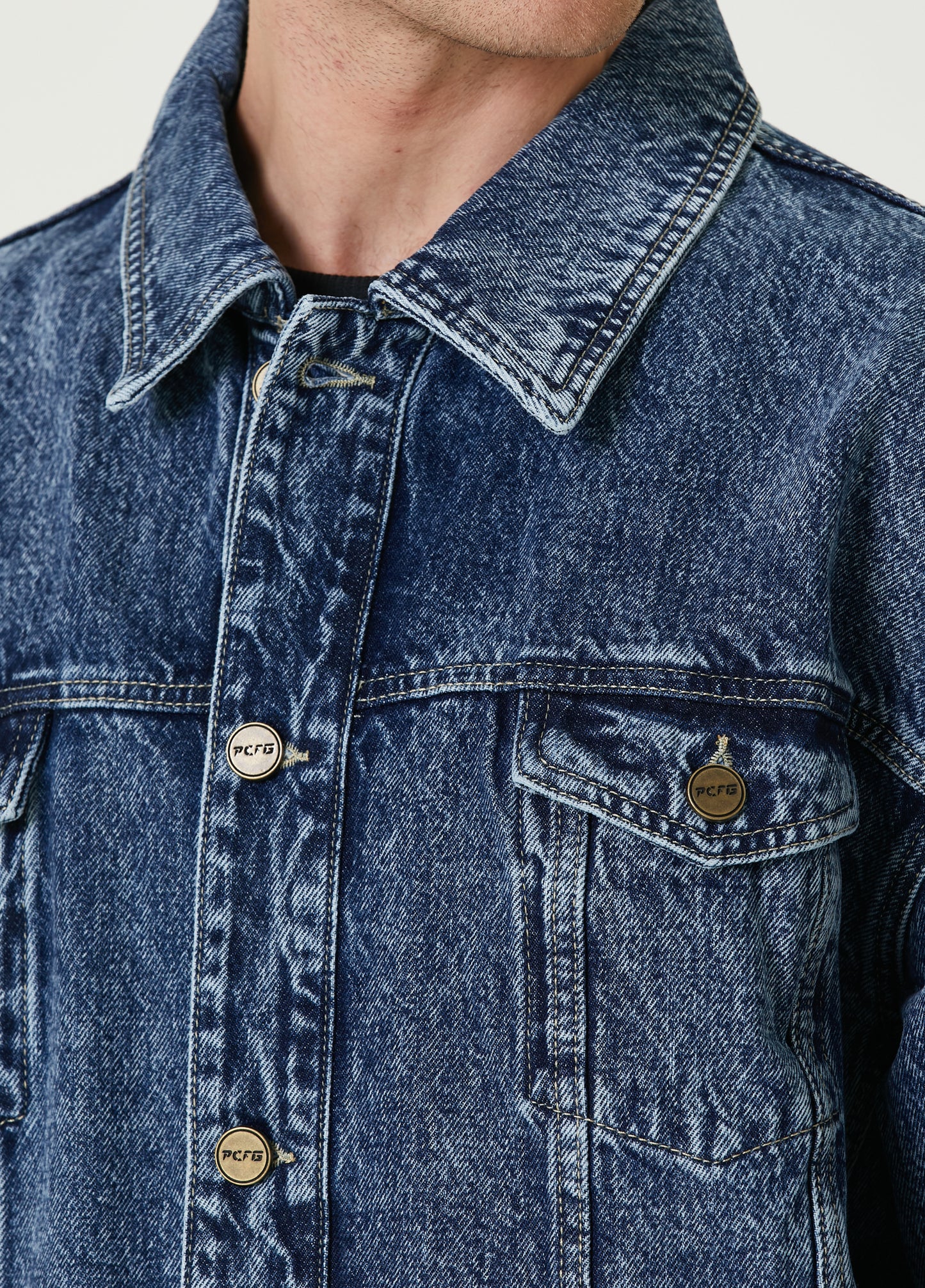 Free Heaven Yıkama Efektli Denim Ceket