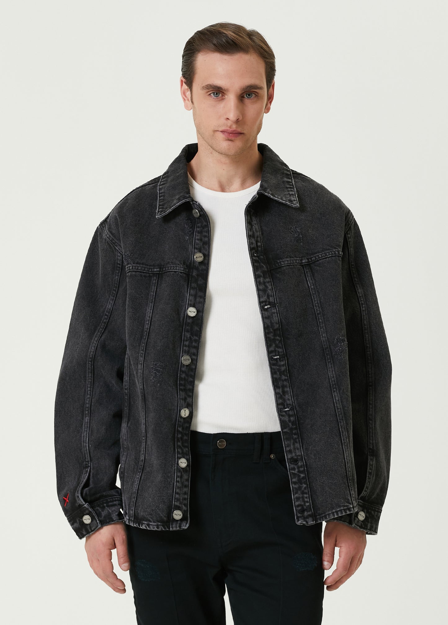 Free Heaven Eskitilmiş Denim Ceket