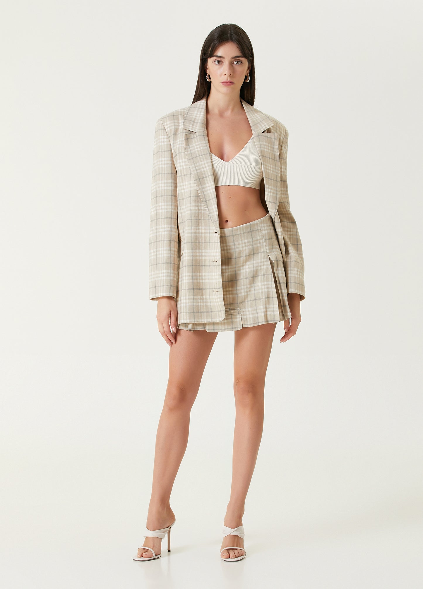 Free Heaven Pileli Mini Etek