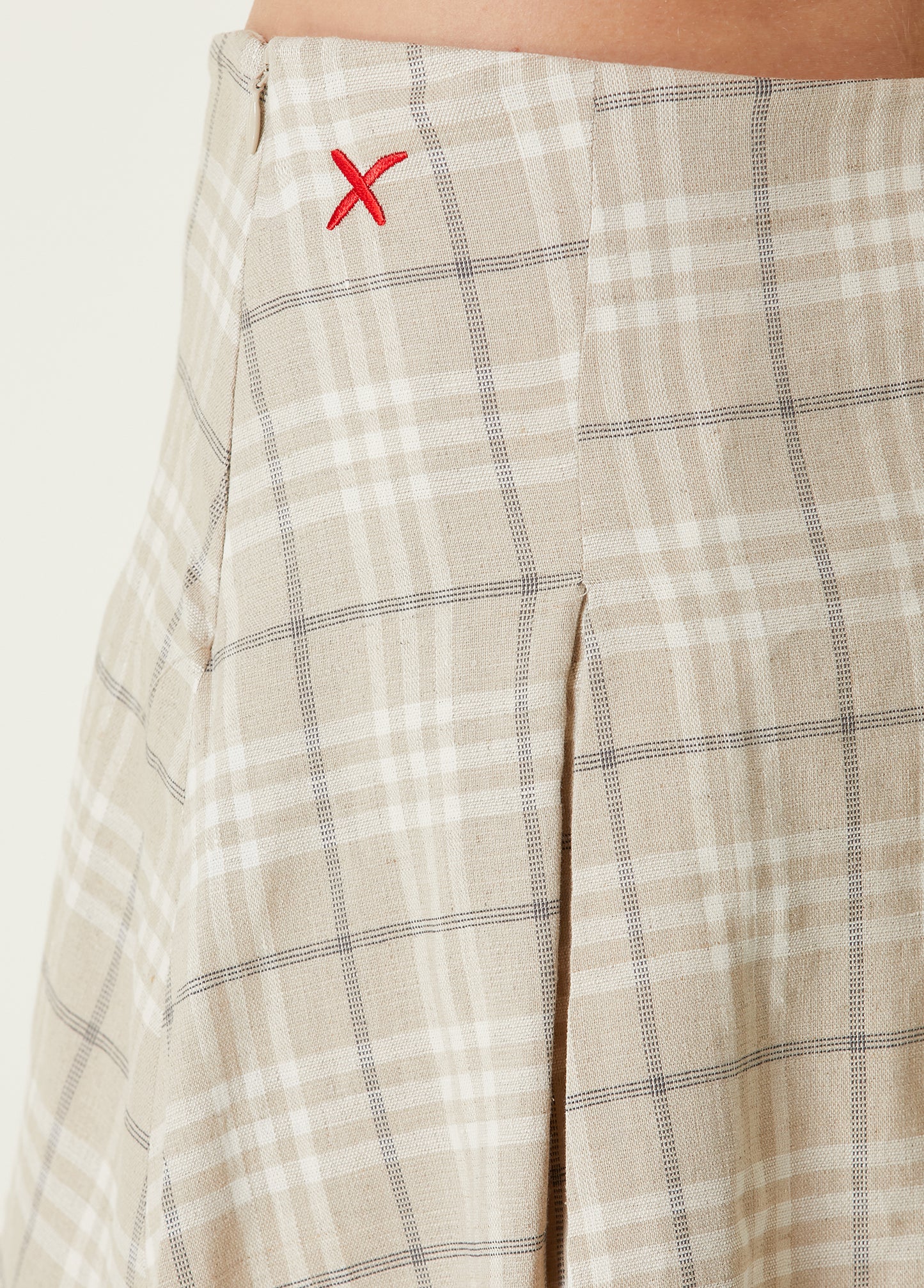 Free Heaven Pileli Mini Etek