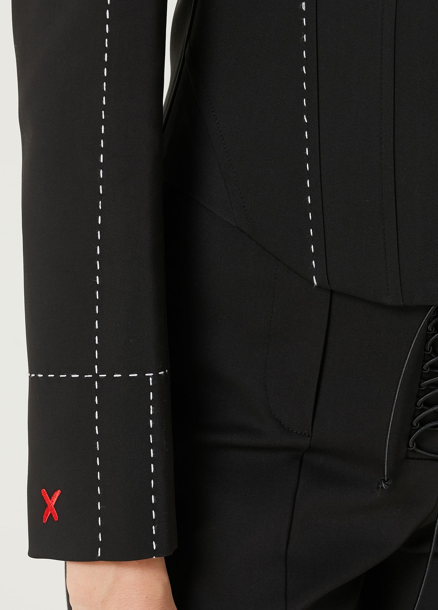 Free Heaven Dikiş Detaylı Korseli Blazer