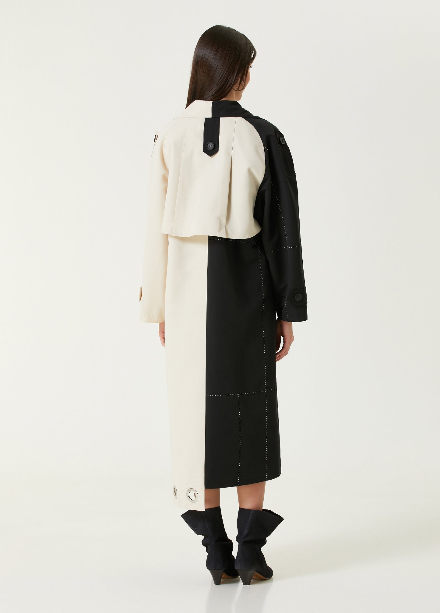 Free Heaven Çok Renkli Trençkot