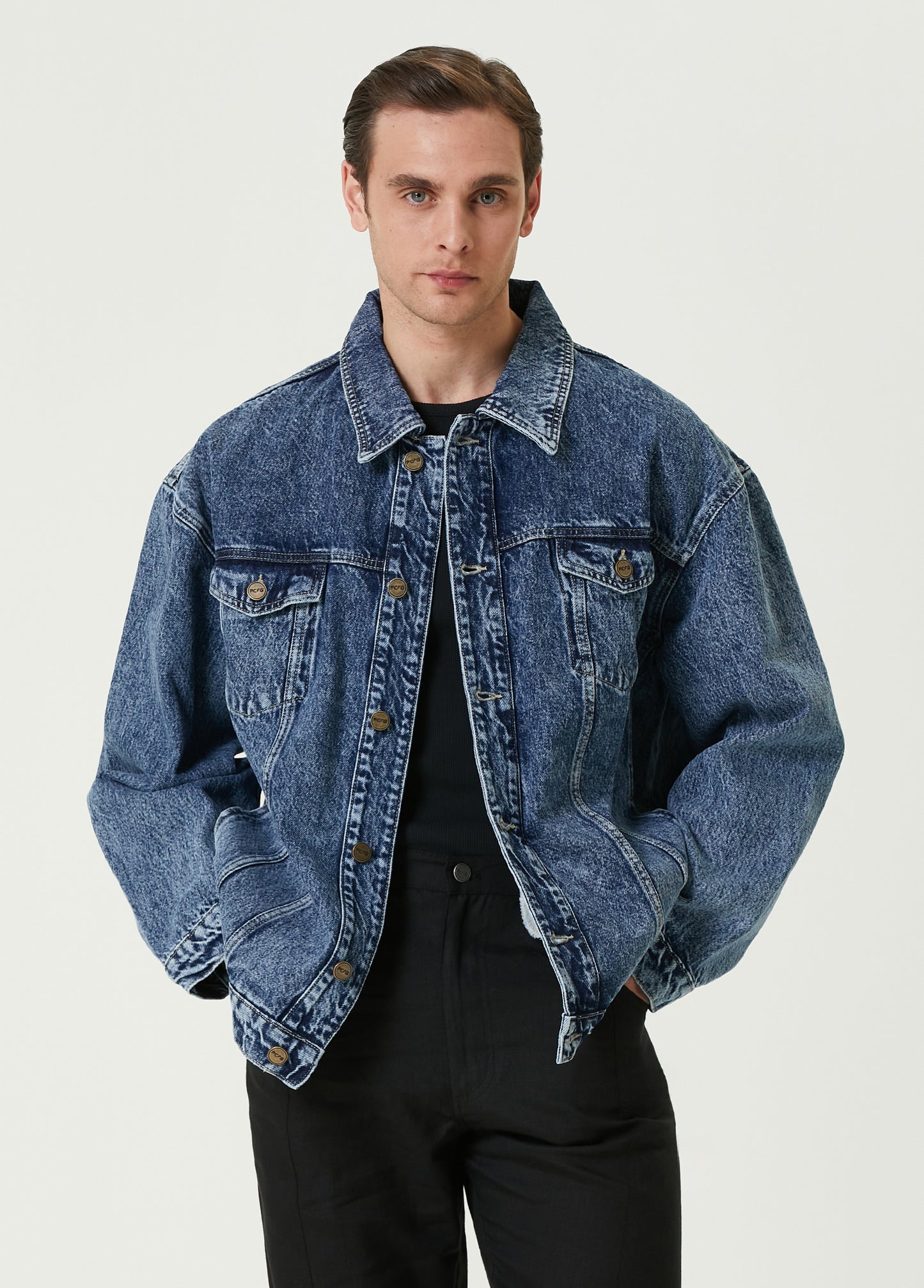 Free Heaven Yıkama Efektli Denim Ceket