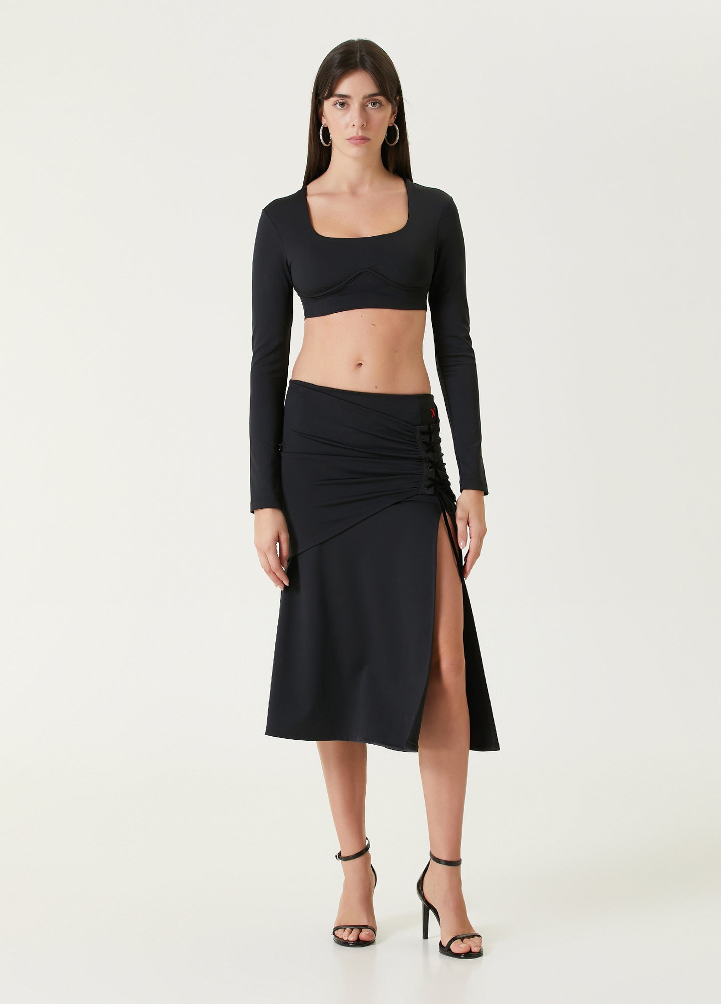 Free Heaven Yırtmaçlı Uzun Etek