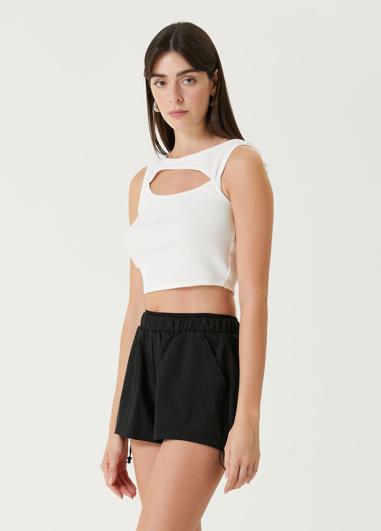 Free Heaven Rib Crop Tank Top