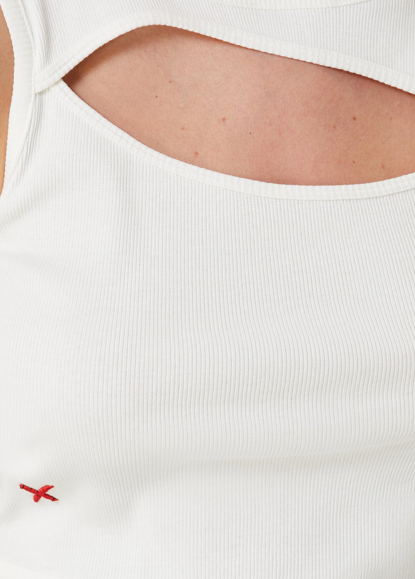 Free Heaven Rib Crop Tank Top