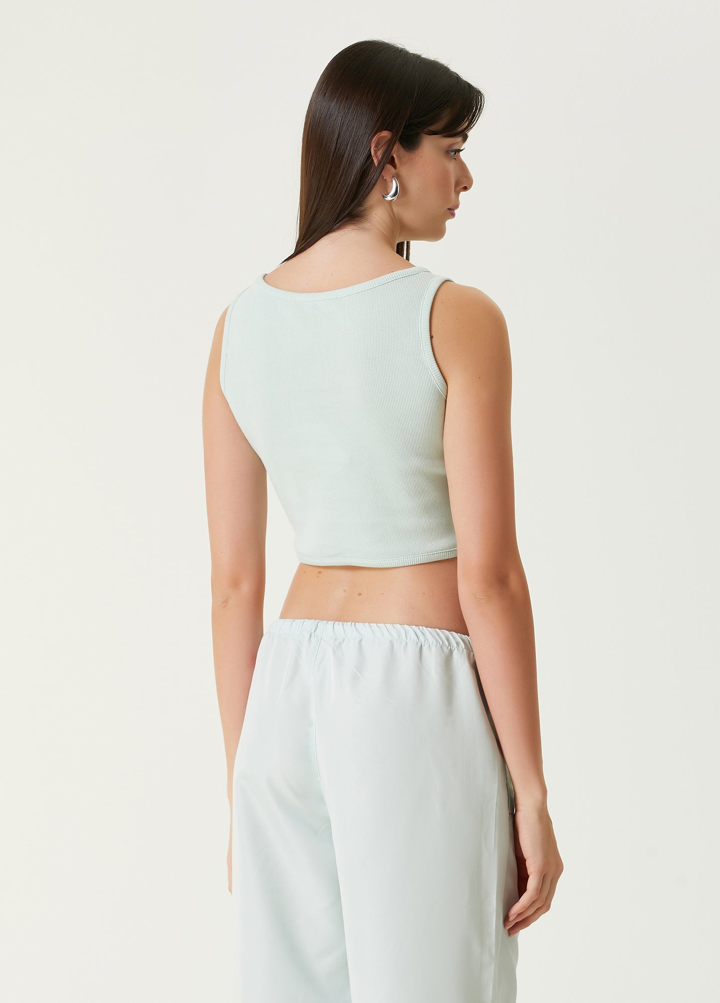 Free Heaven Rib Crop Tank Top