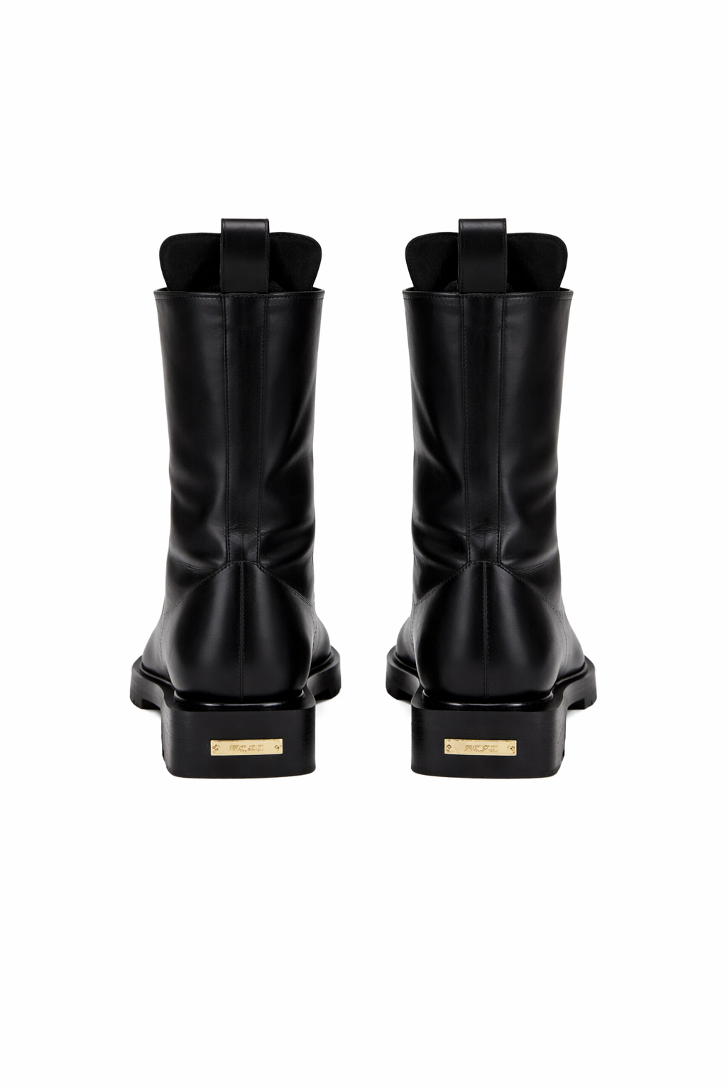 Boomerang Leather Combat Boots