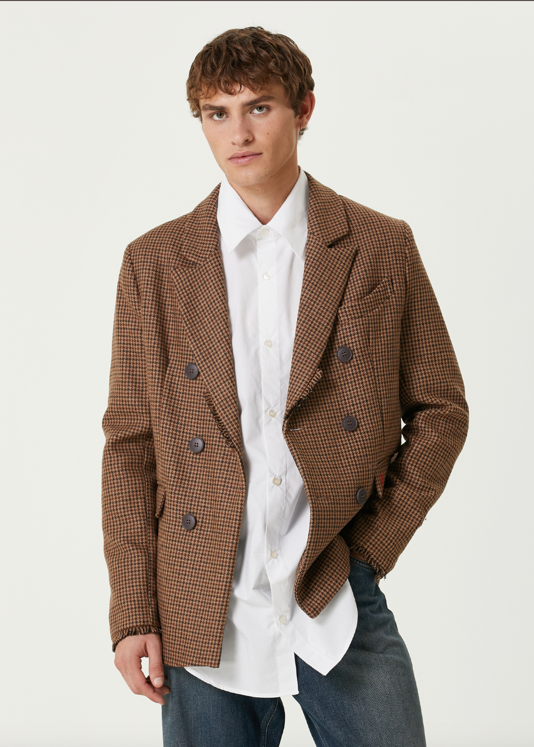 Boomerang Çift Düğmeli Blazer Ceket