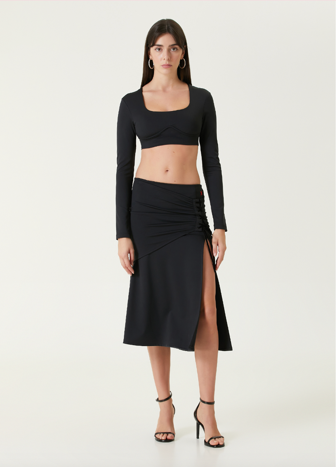 Free Heaven Yırtmaçlı Uzun Etek