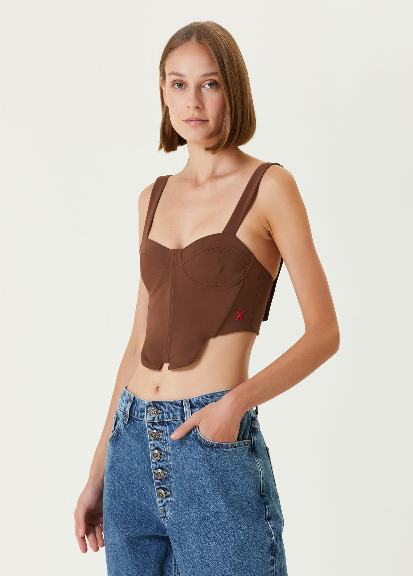 Boomerang Dokuma Korse Üst