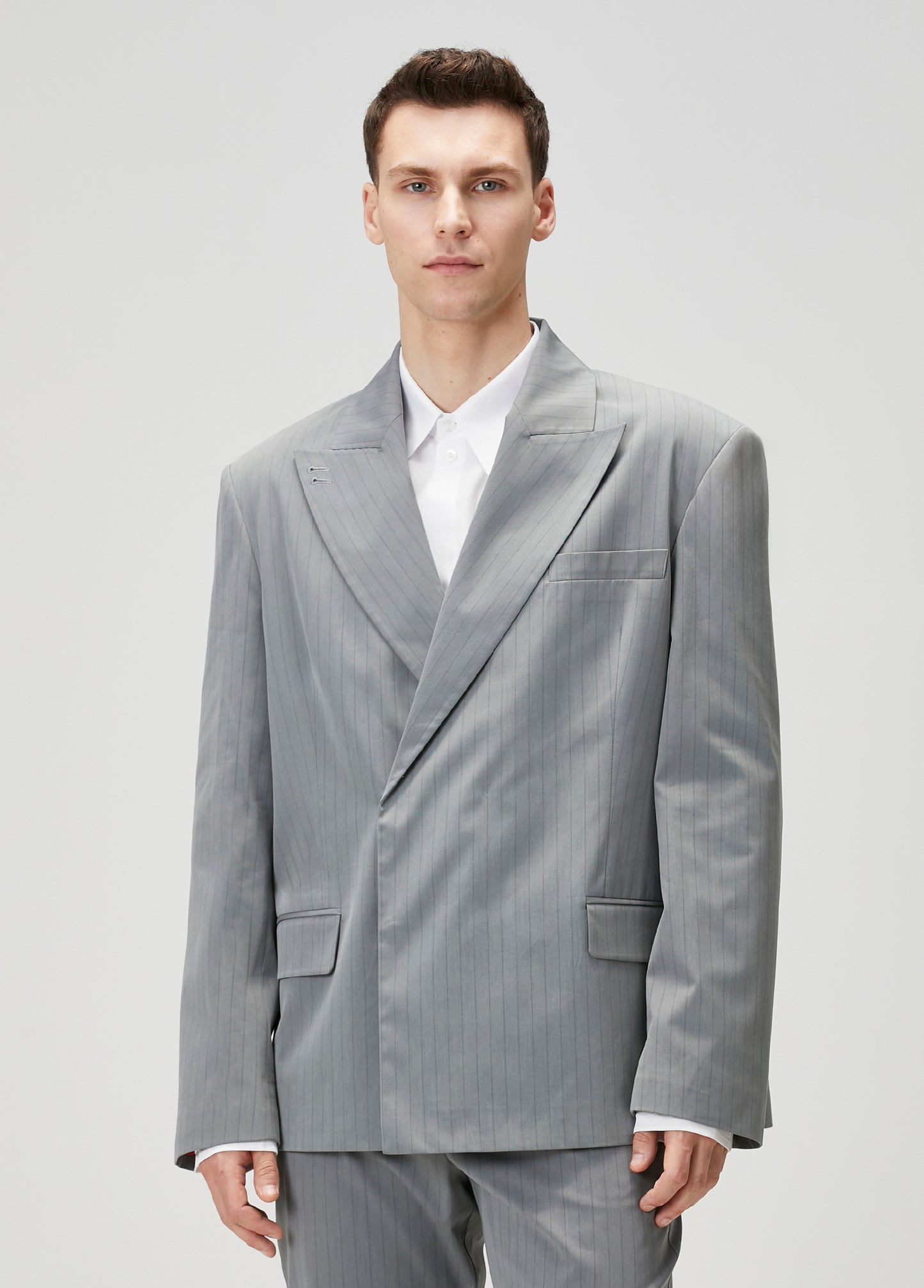 Day to Night in LA Çizgili Dokuma Blazer Ceket