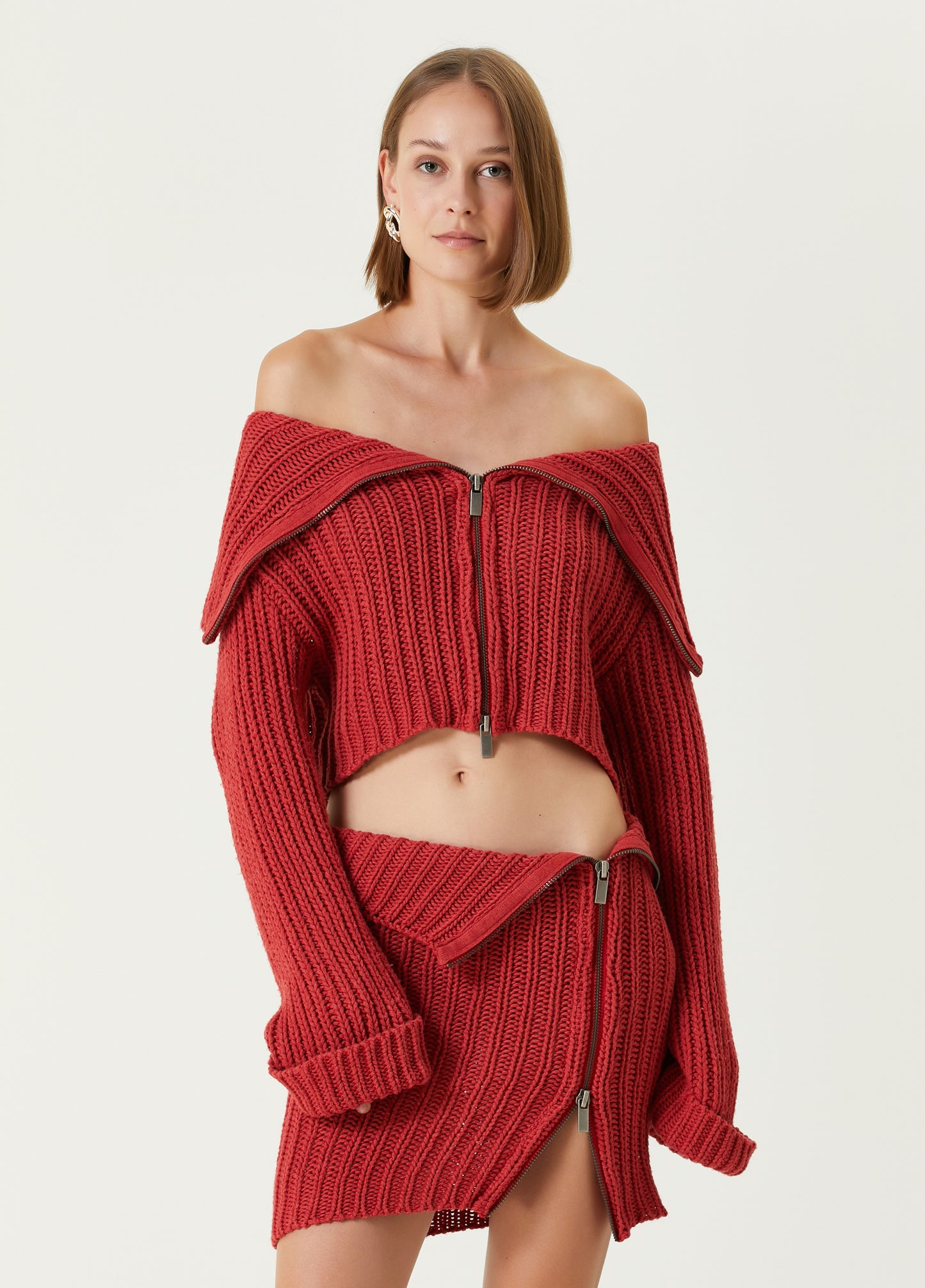 Your *itch Crop Knit Top