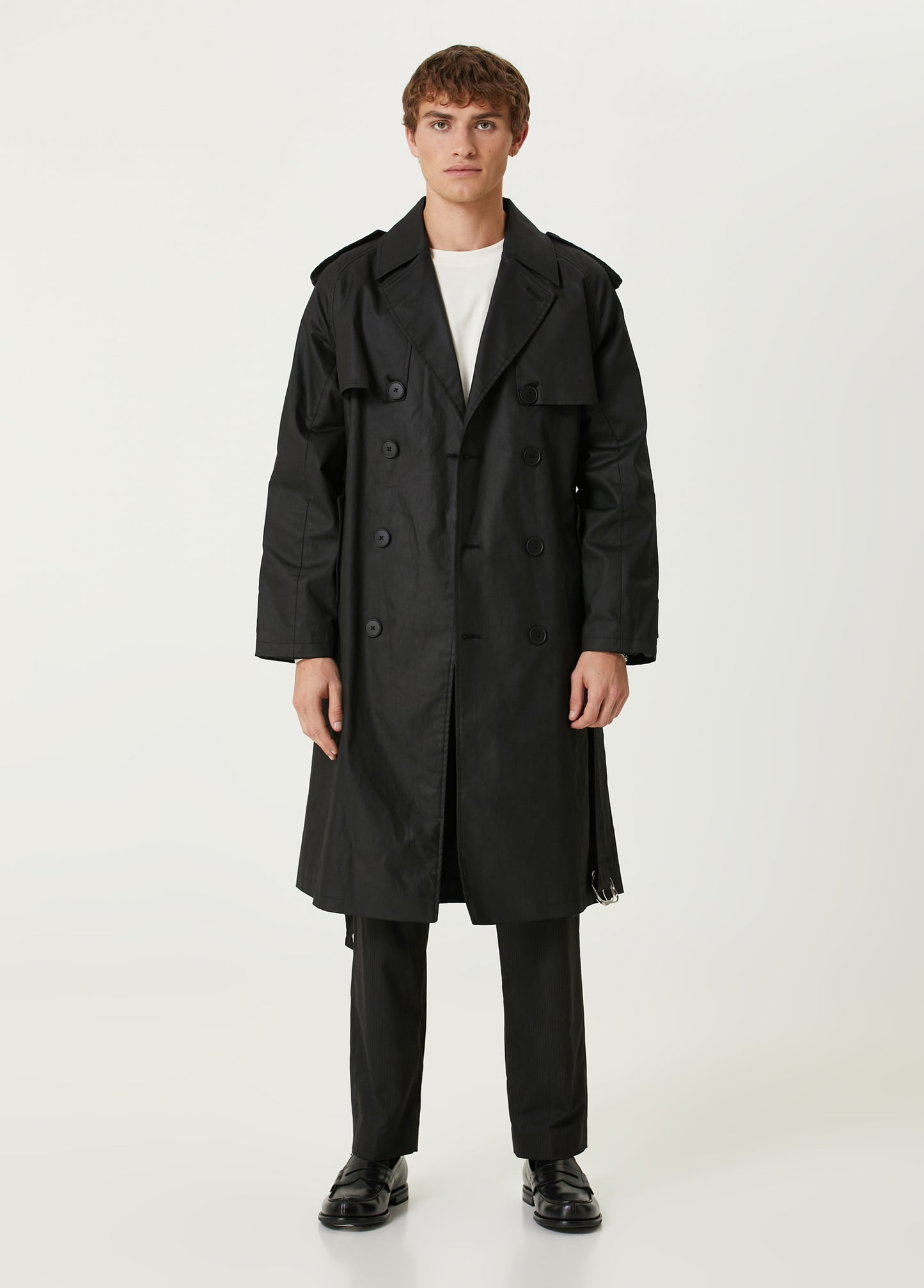 Boomerang Çizgili Dar Kesim Pantolon