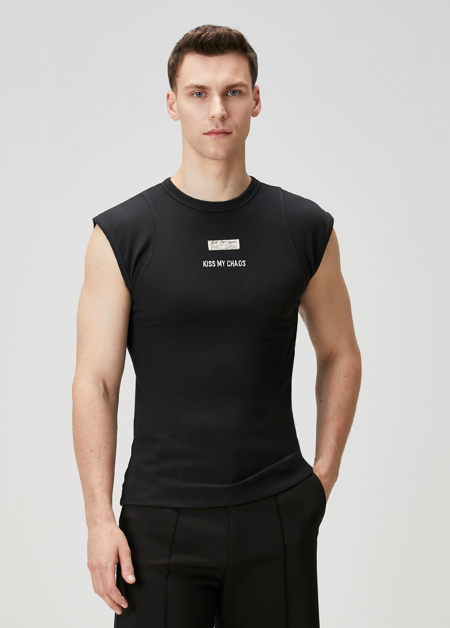 Day to Night in LA Yama Detaylı Rib Atlet