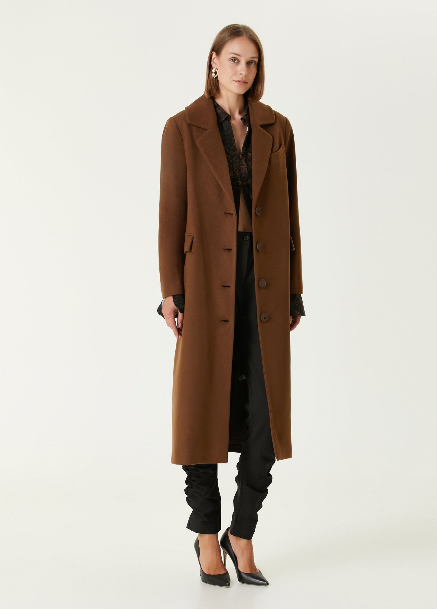 Boomerang Wool Coat