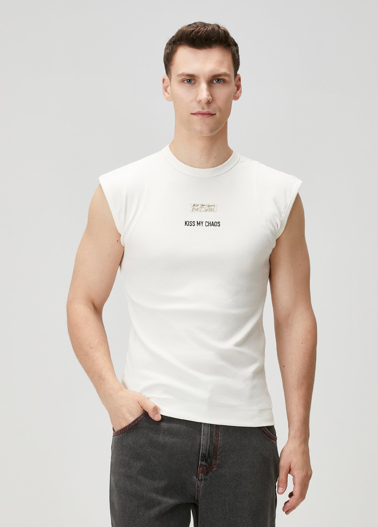 Day to Night in LA Yama Detaylı Rib Atlet