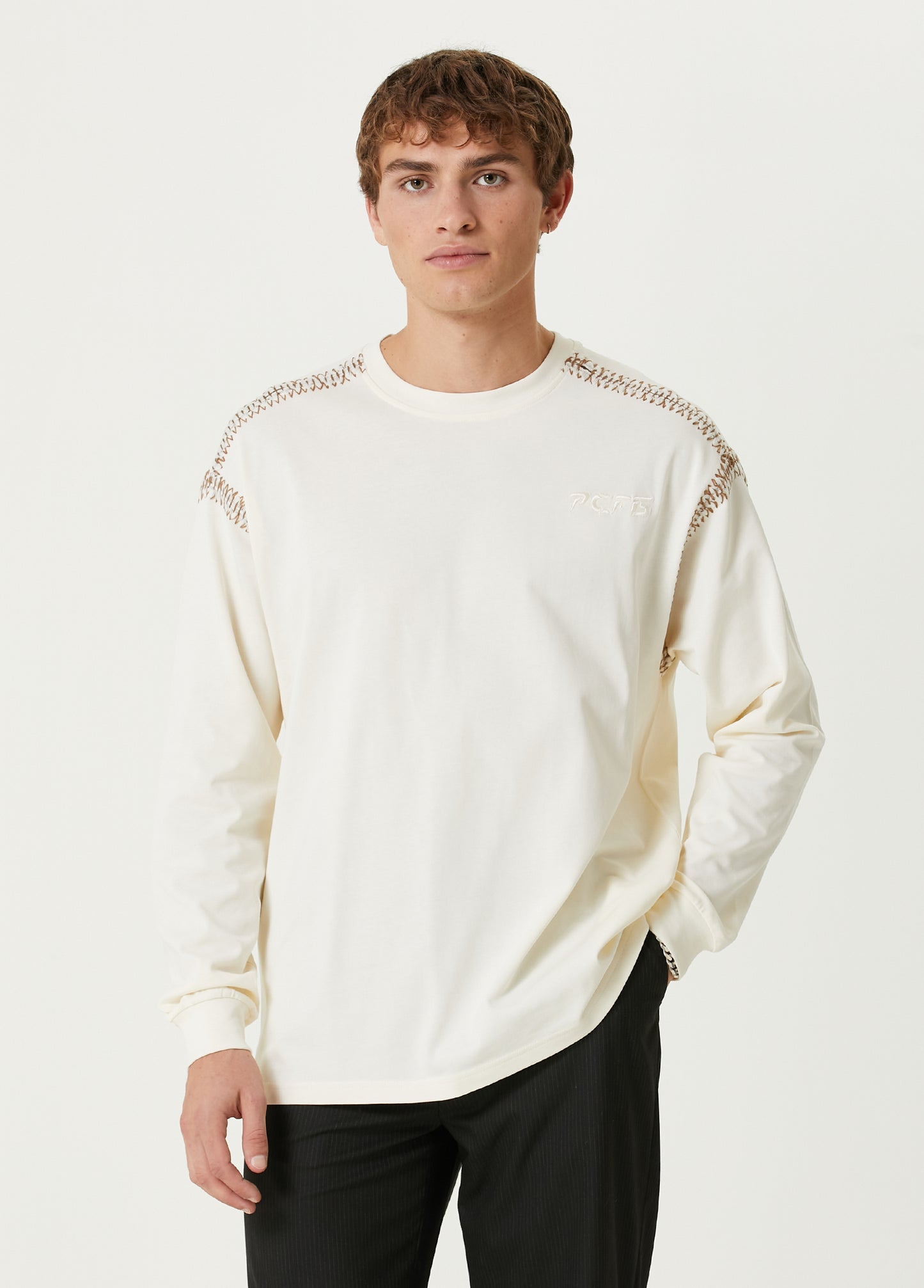 Boomerang Knit Detail T-shirt