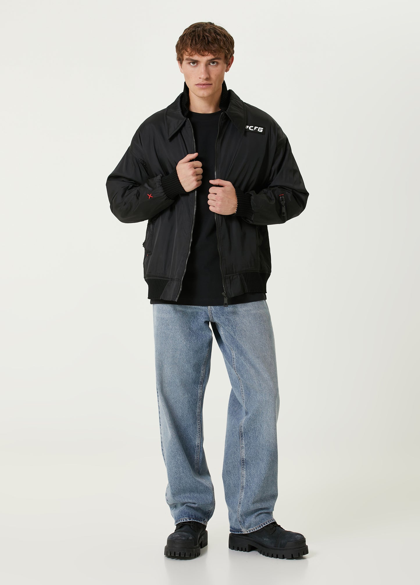 Boomerang Oversized Bomber Jacket