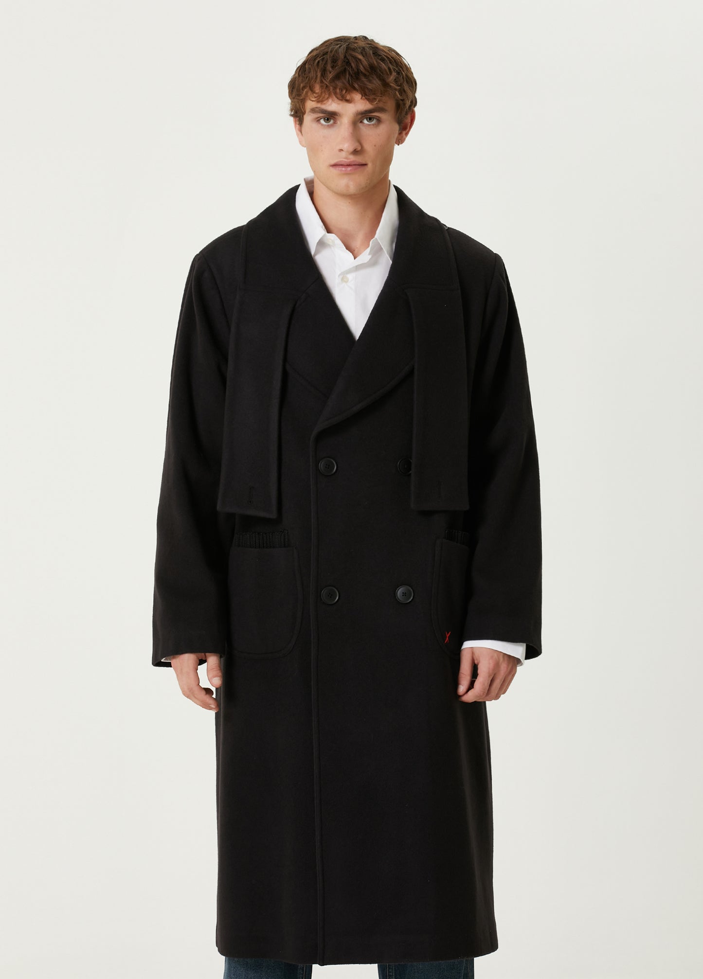Boomerang Wool Long Coat
