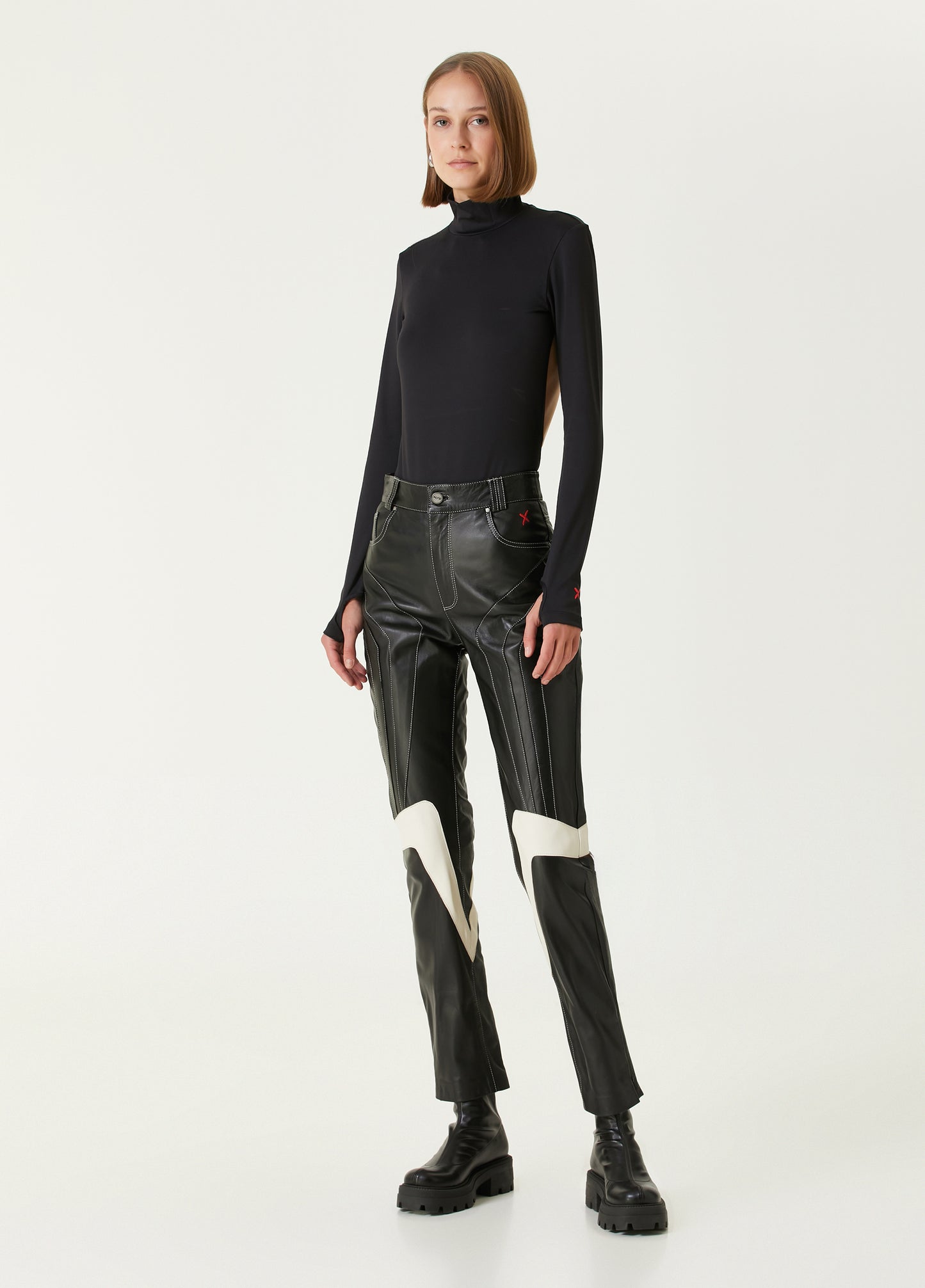 Boomerang Yüksek Yaka Bodysuit