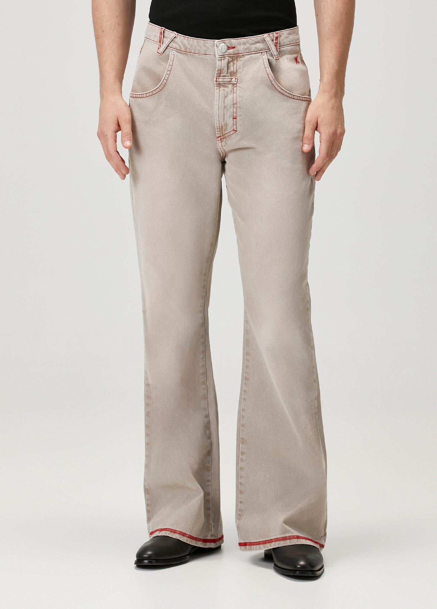 Day to Night in LA Soluk Görünümlü Denim Pantolon