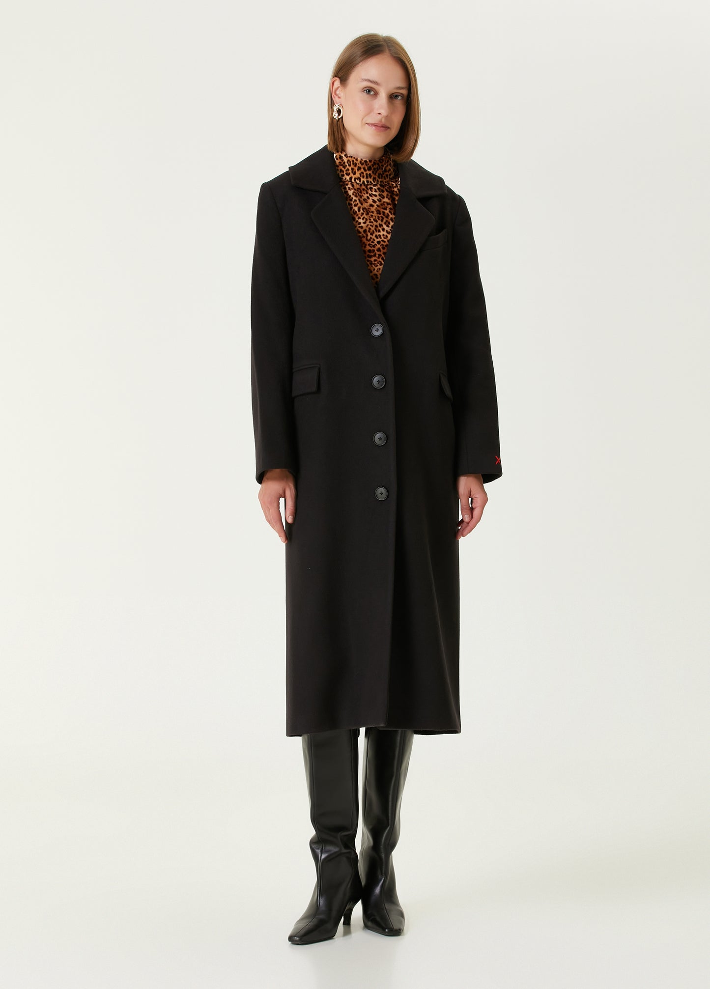 Boomerang Wool Coat