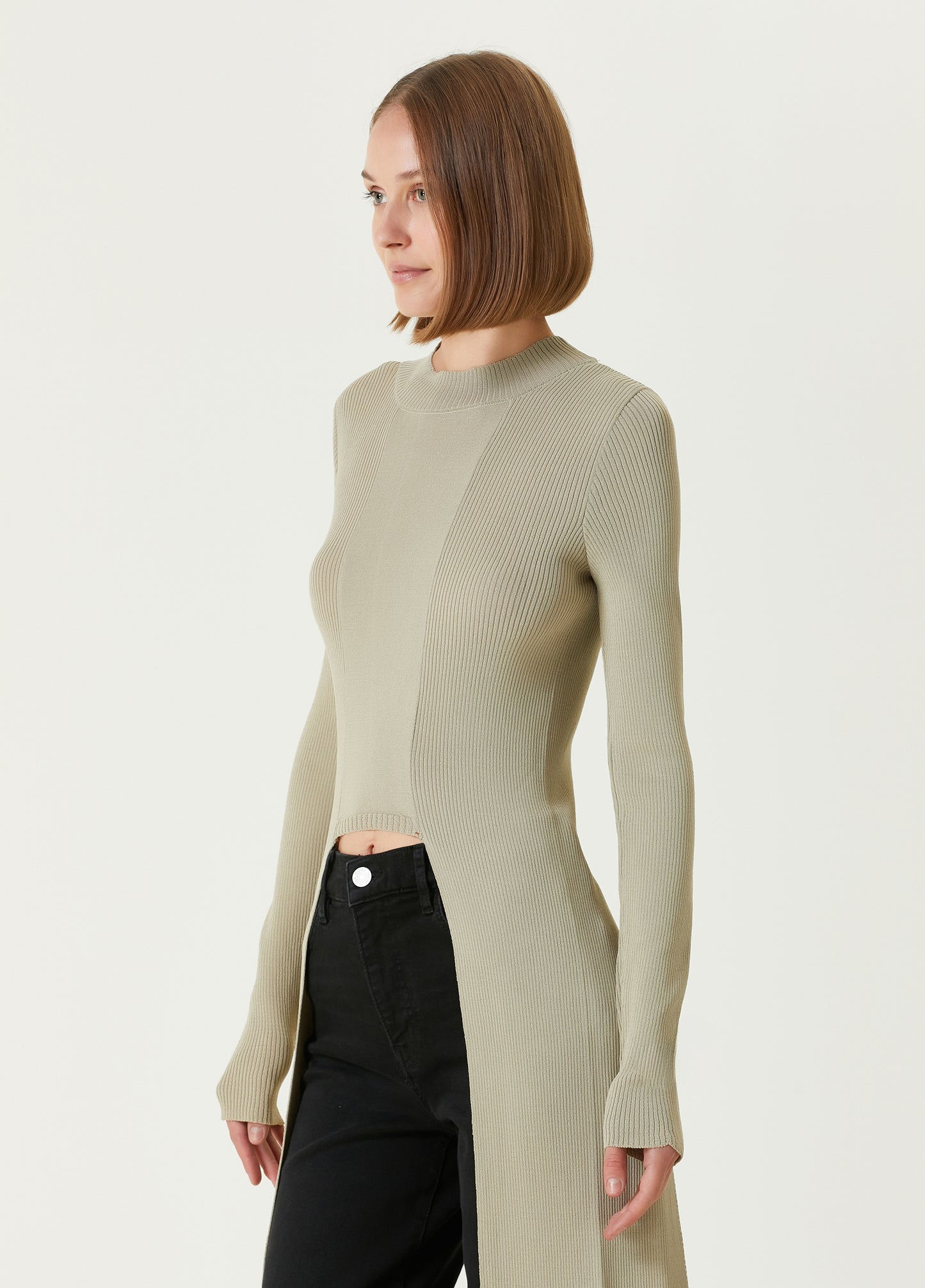 Your *itch Kuyruk Detaylı Triko Üst