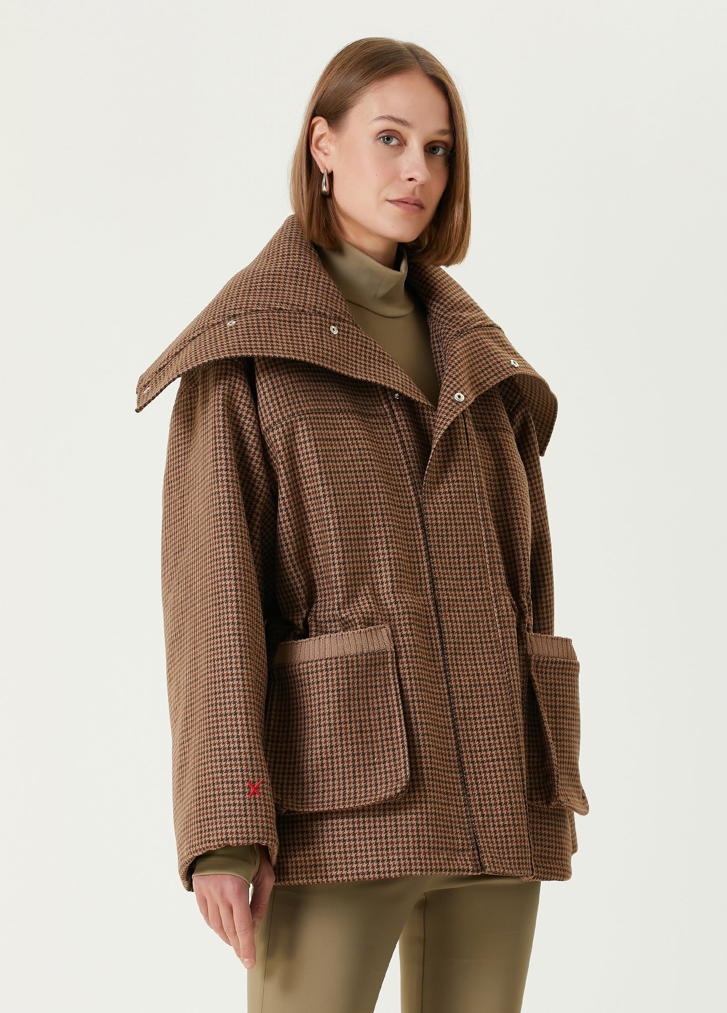 Boomerang Oversize Şişme Mont