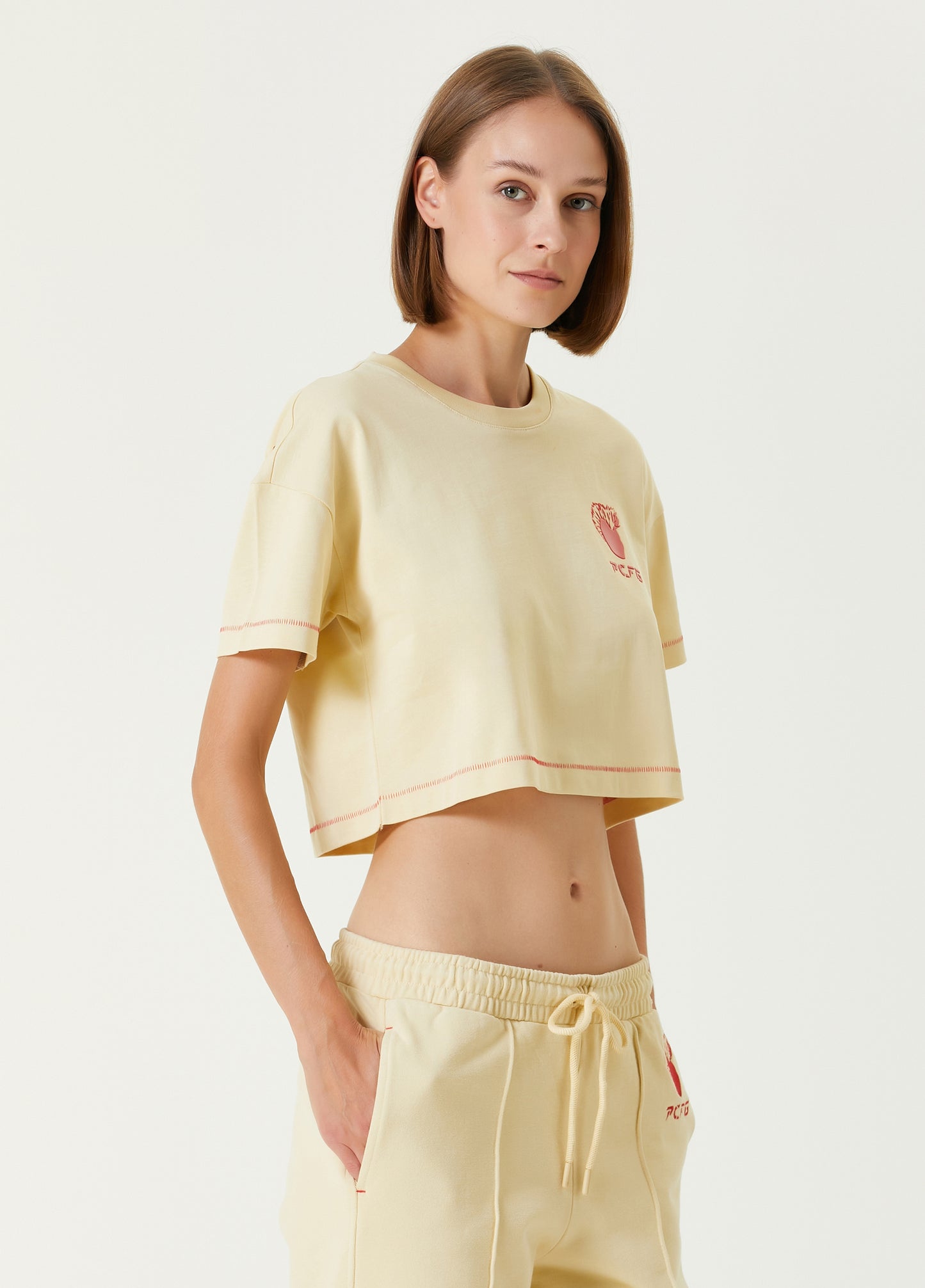 Boomerang Kadın Crop Tişört