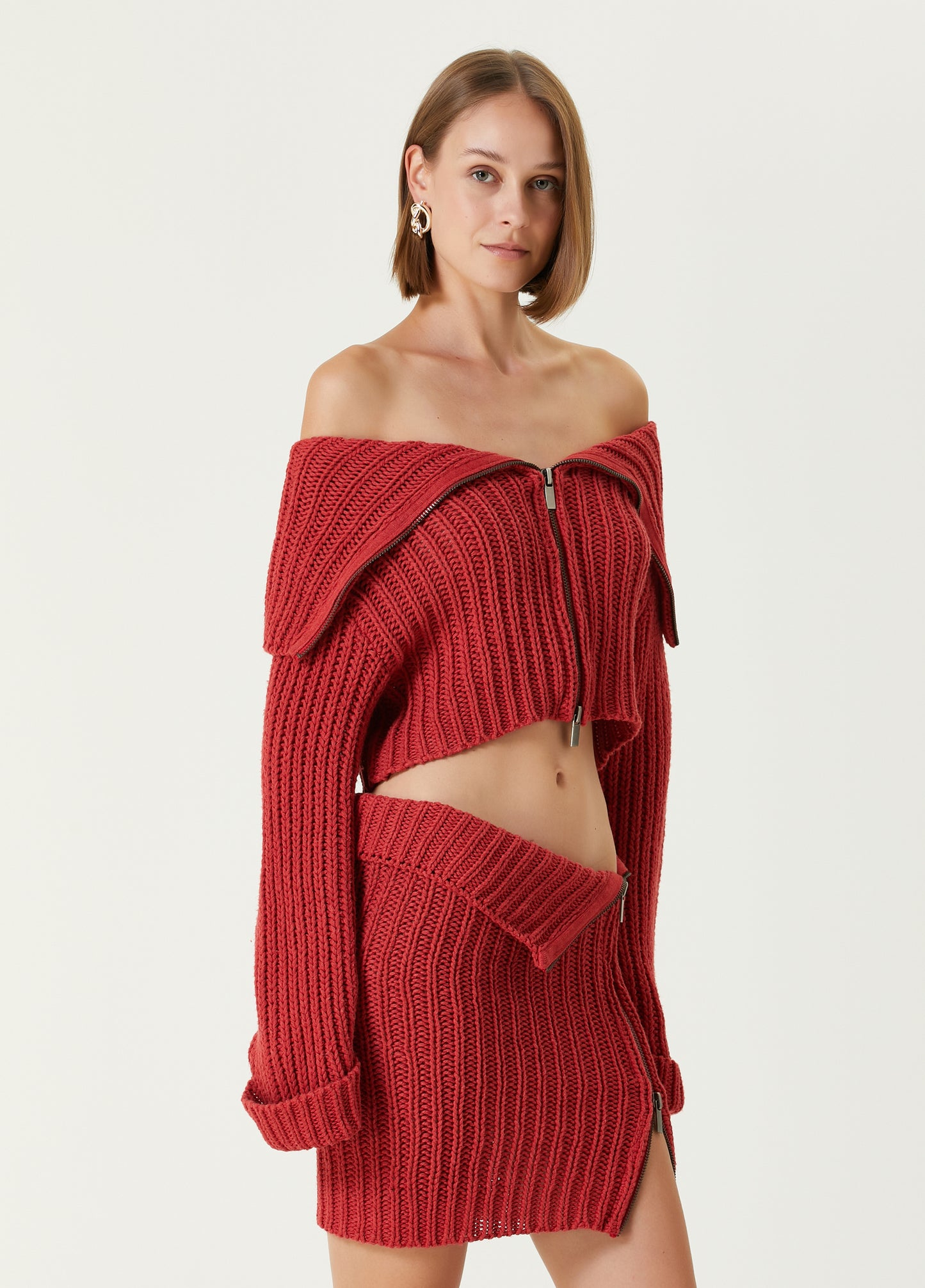 Your *itch Crop Knit Top