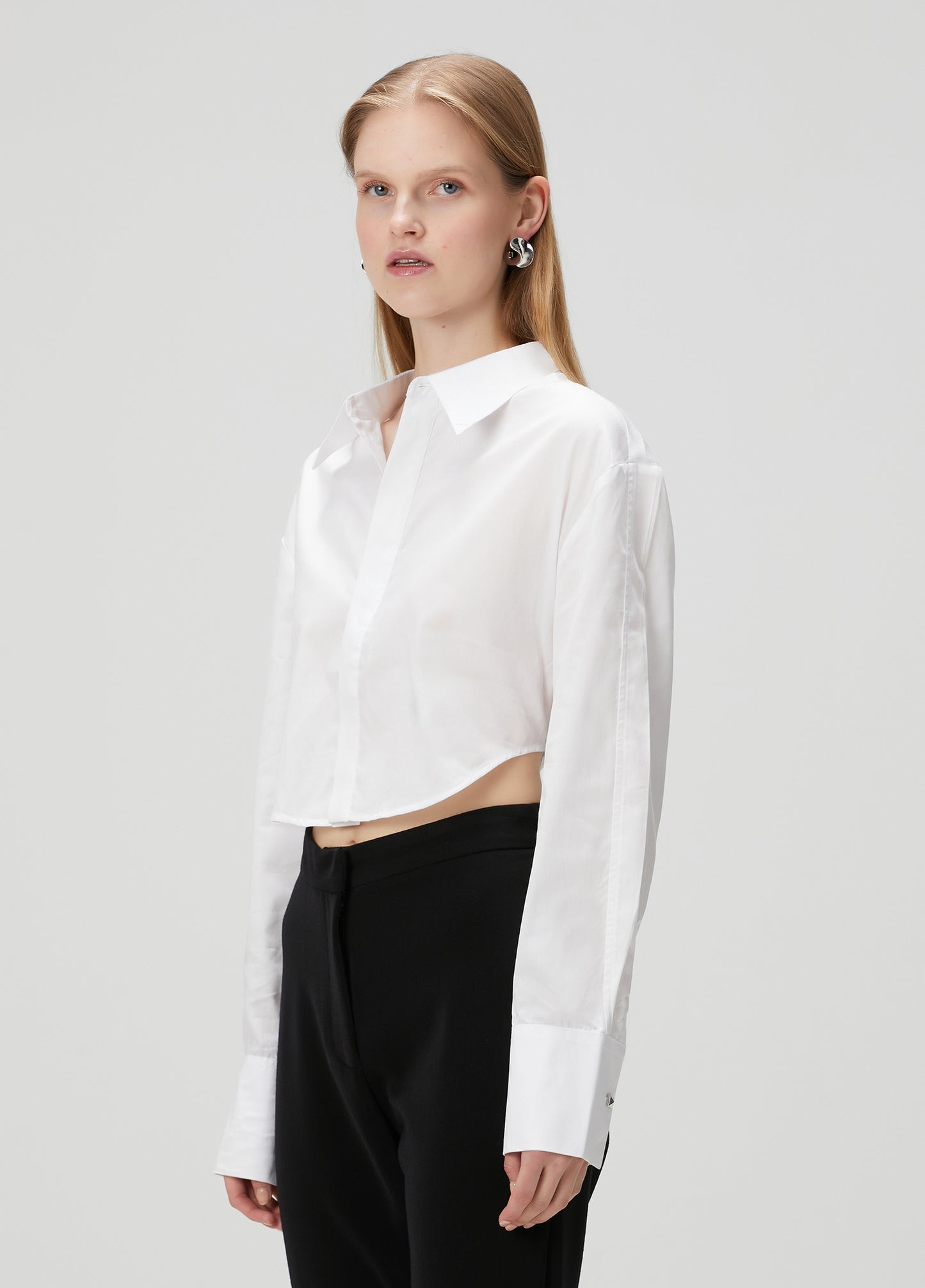 Day To Night In La Crop Shirt