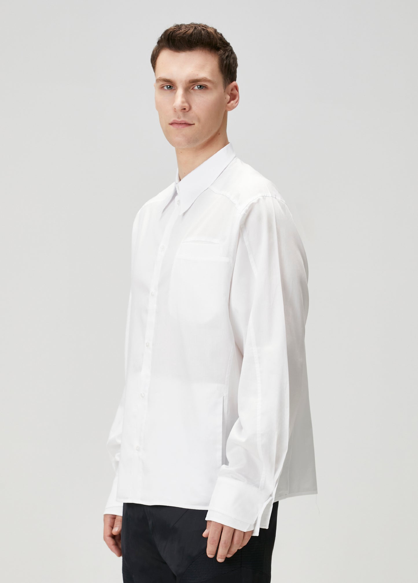 Day to Night in LA Woven Shirt With Double Cuff