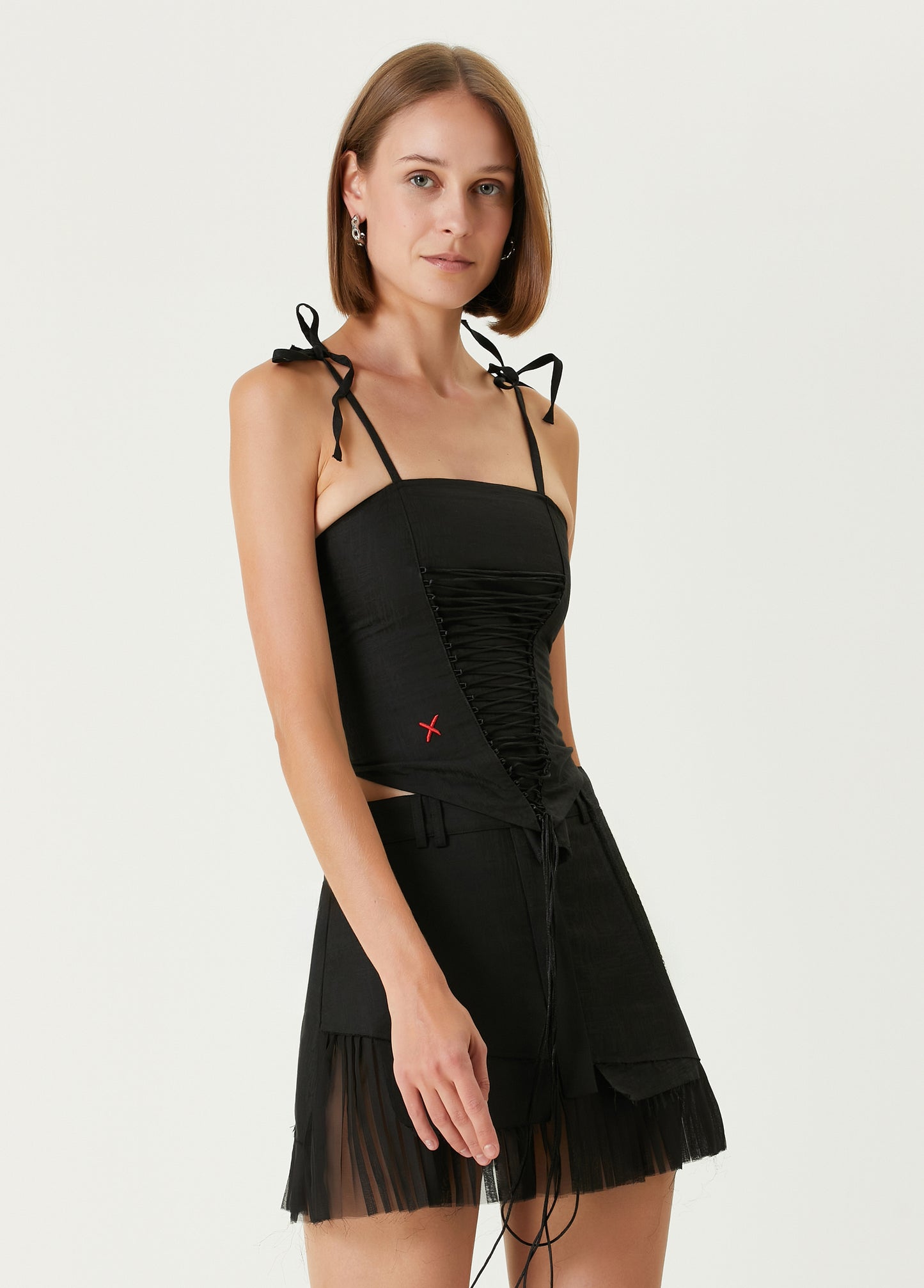 Your *itch Bağcık Detaylı Üst