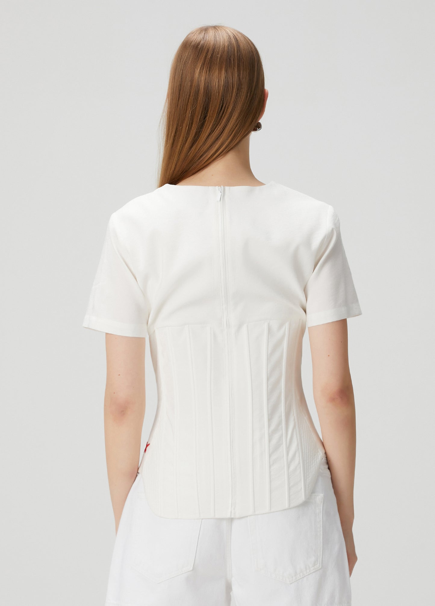 Day To Night In La Corset Tee Top