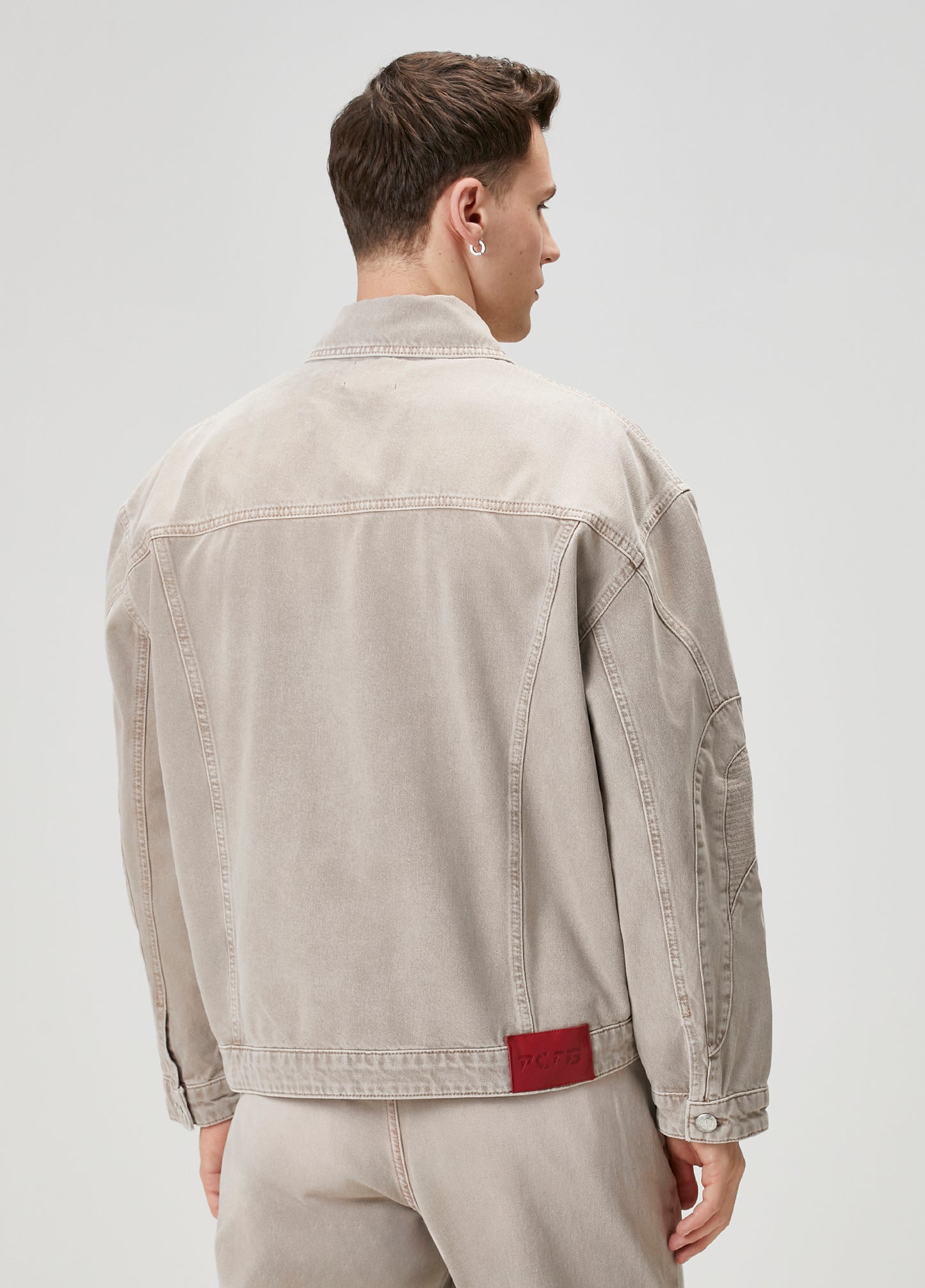 Day to Night in LA Soluk Görünümlü Denim Ceket