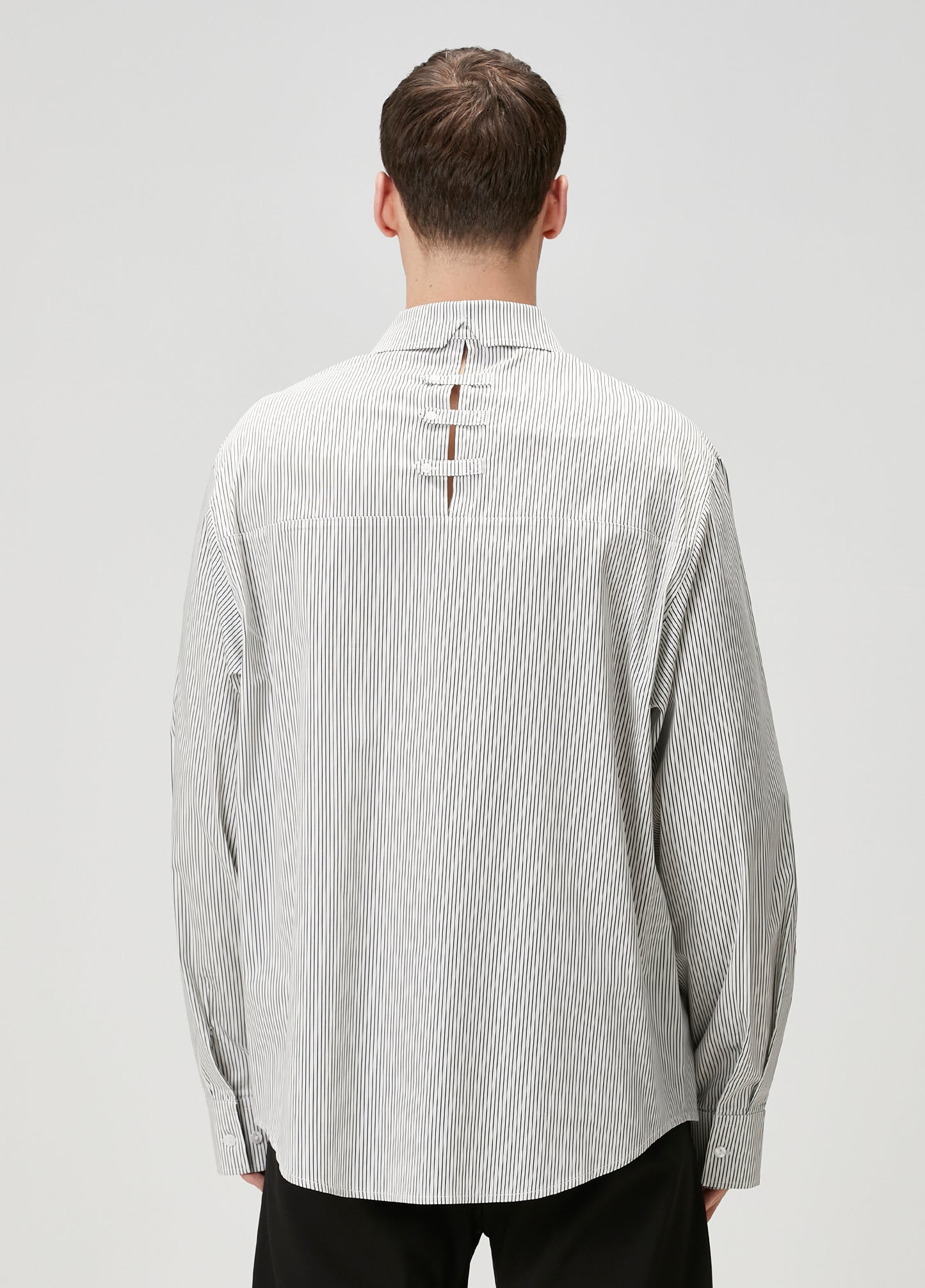 Day to Night in LA Çizgili Dokuma Gömlek