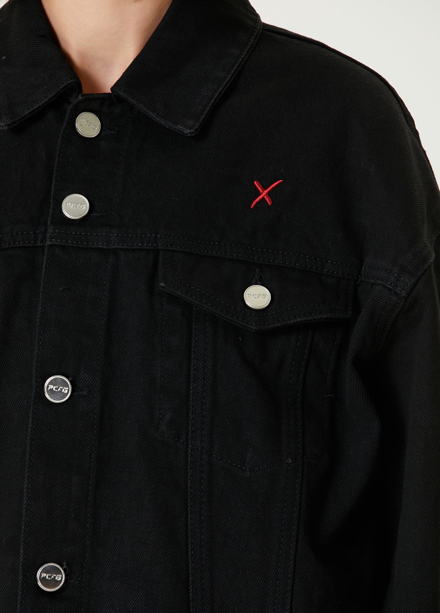 Boomerang Logolu Denim Ceket