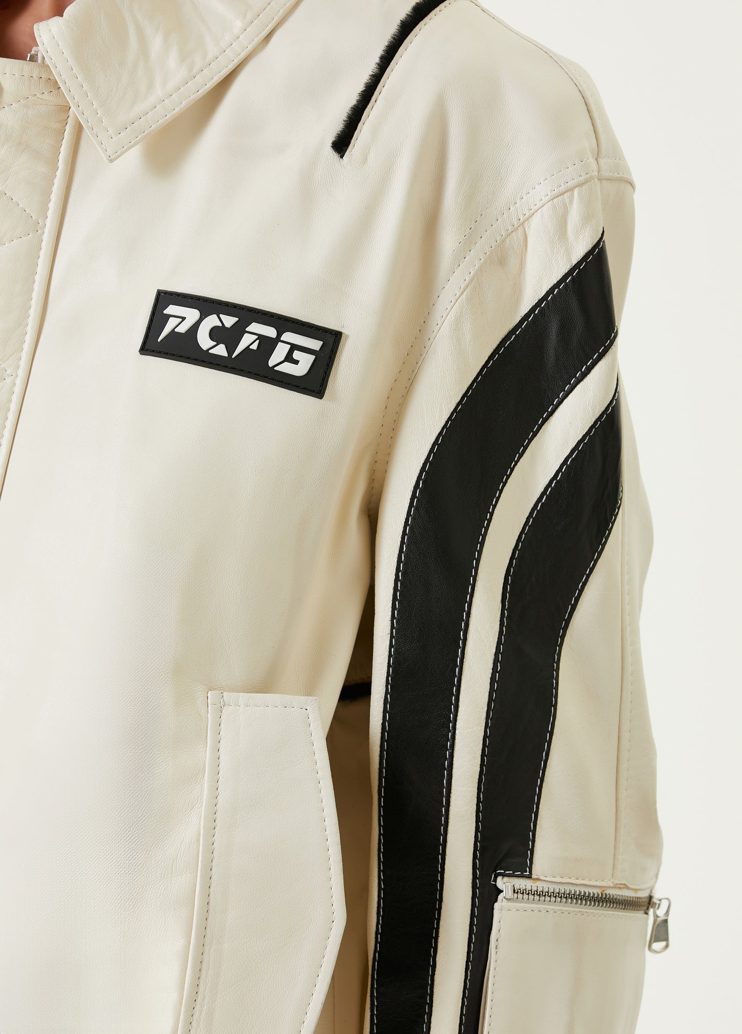 Boomerang Deri Biker Ceket