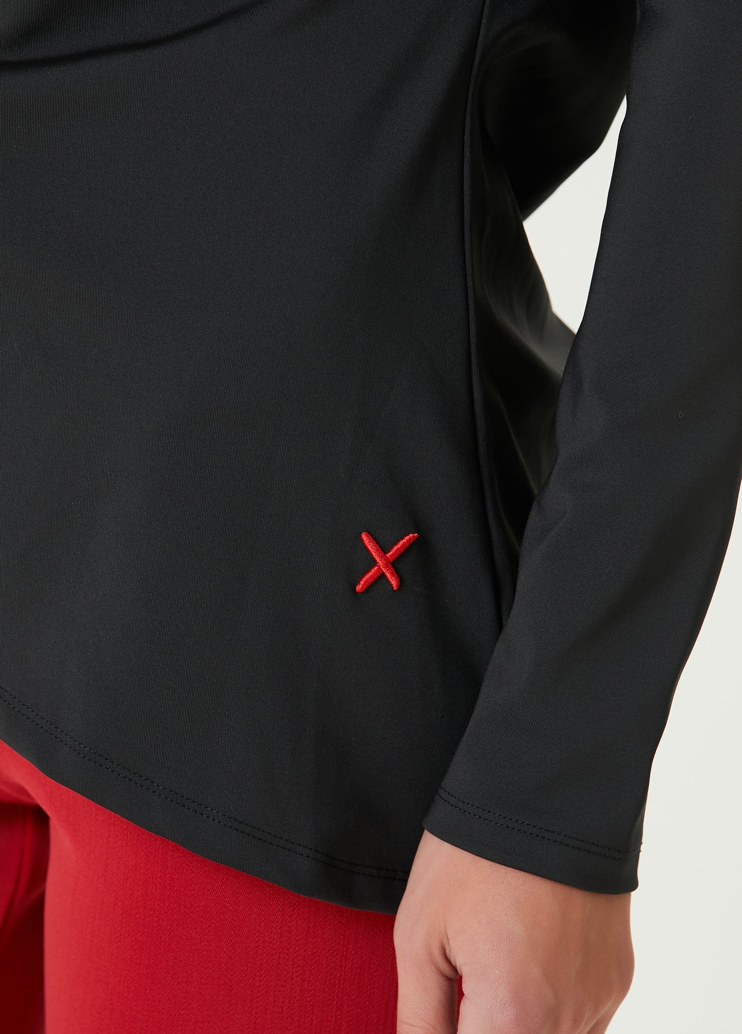 Your *itch Drapeli Uzun Kollu Üst