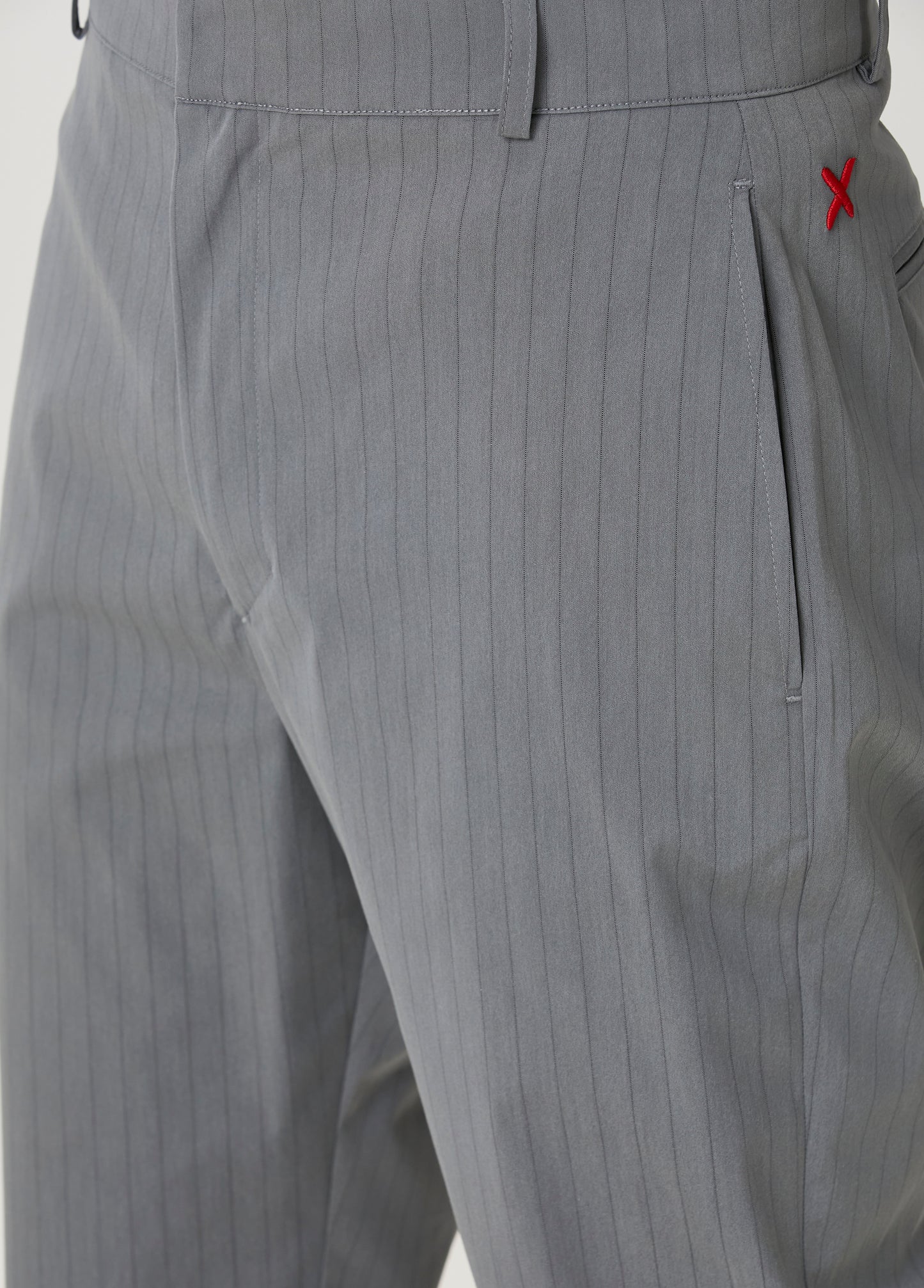 Day to Night in LA Çizgili Dokuma Casual Pantolon