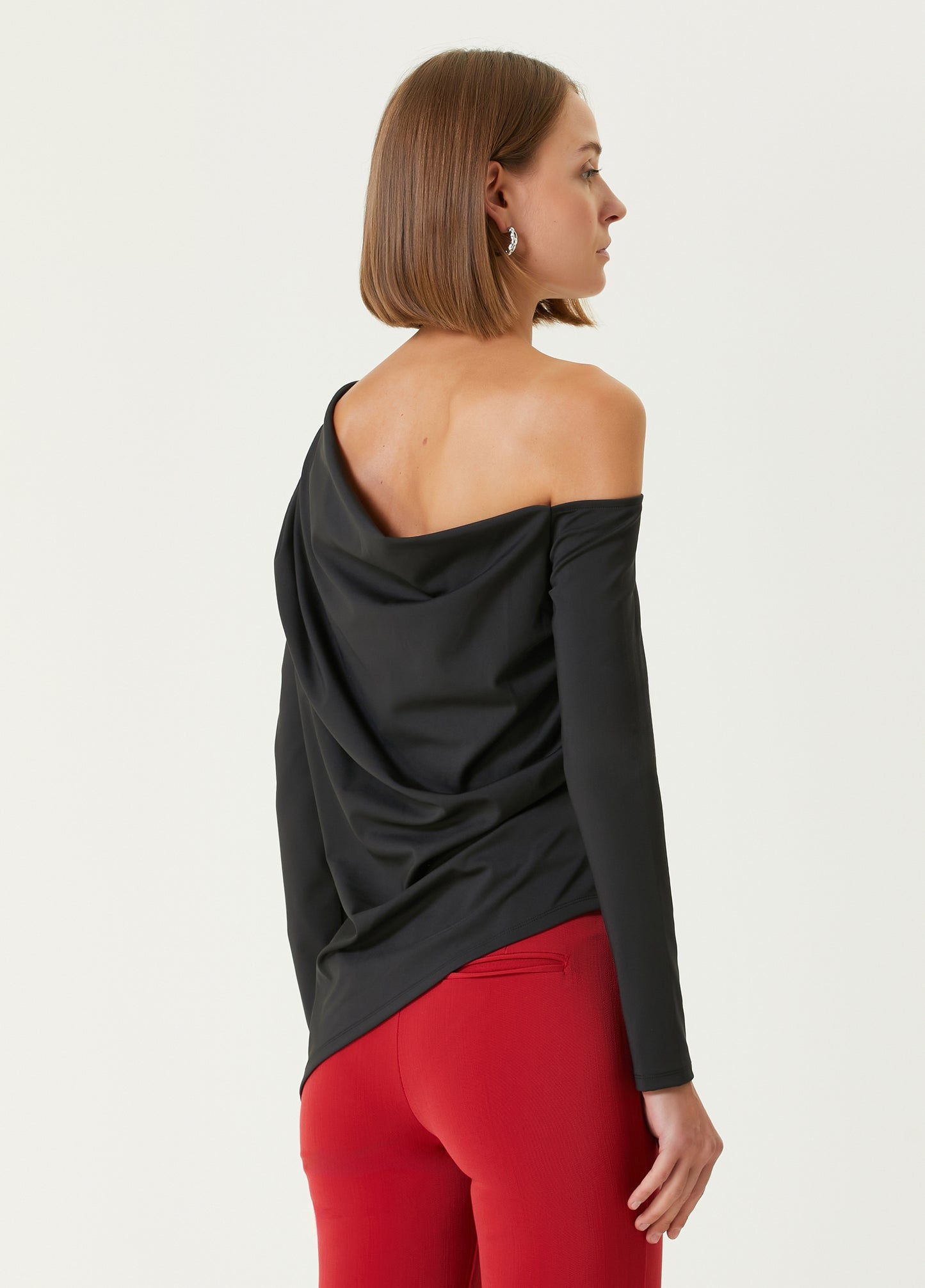 Your *itch Drapeli Uzun Kollu Üst