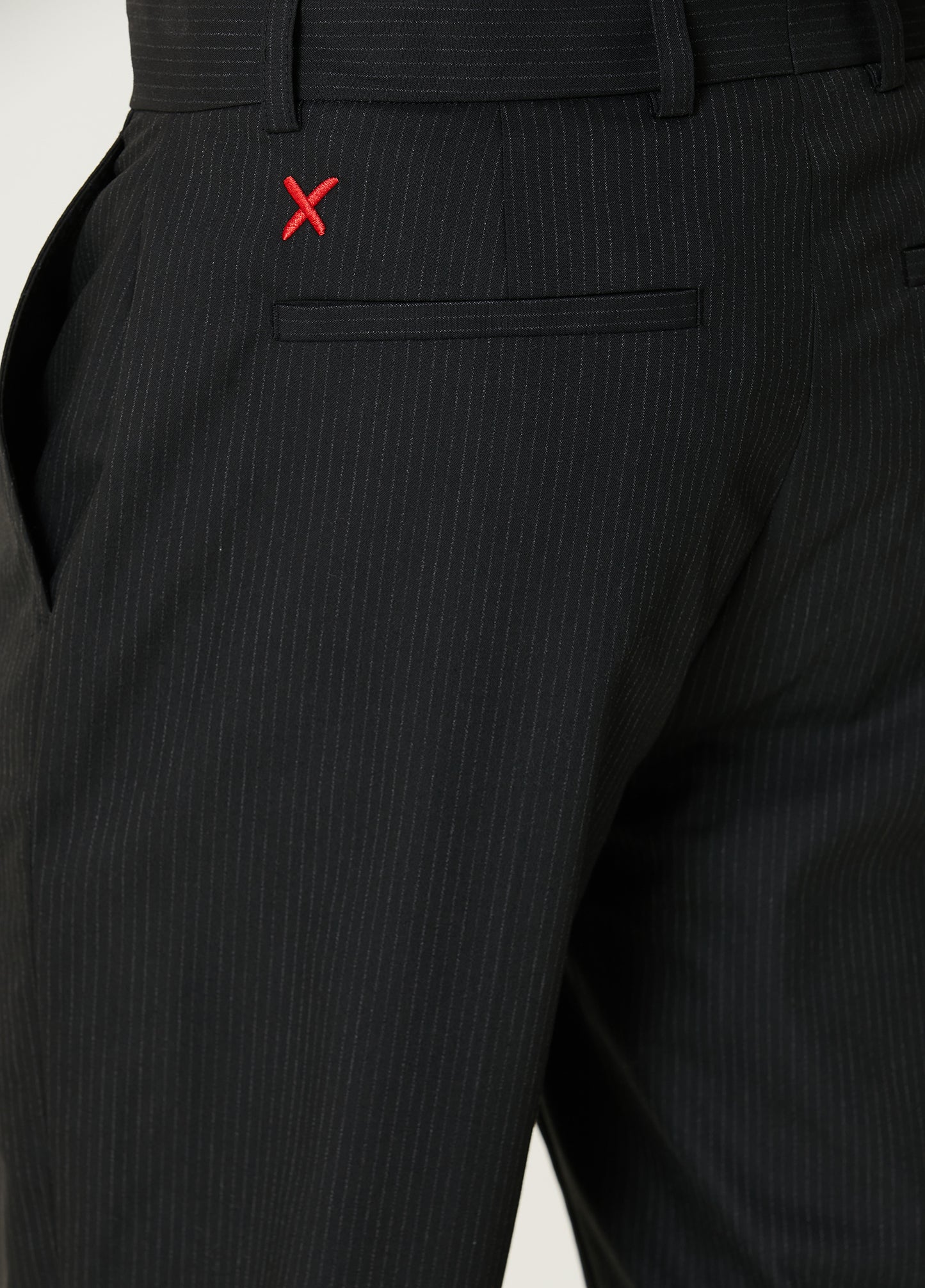 Boomerang Çizgili Dar Kesim Pantolon